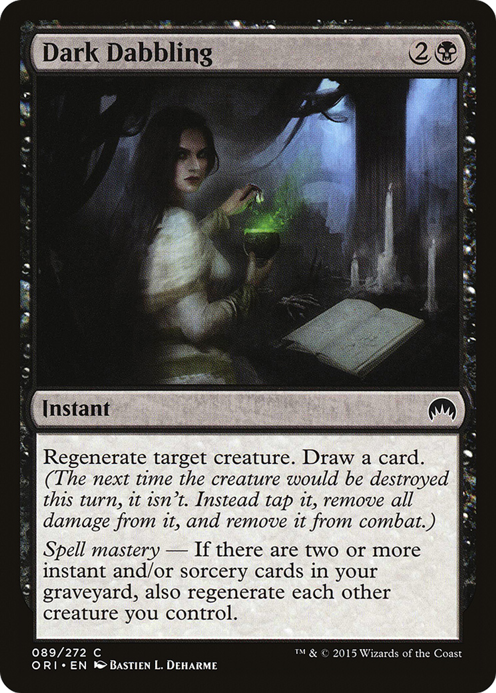 Dark Dabbling — Magic Origins — Magic: The Gathering