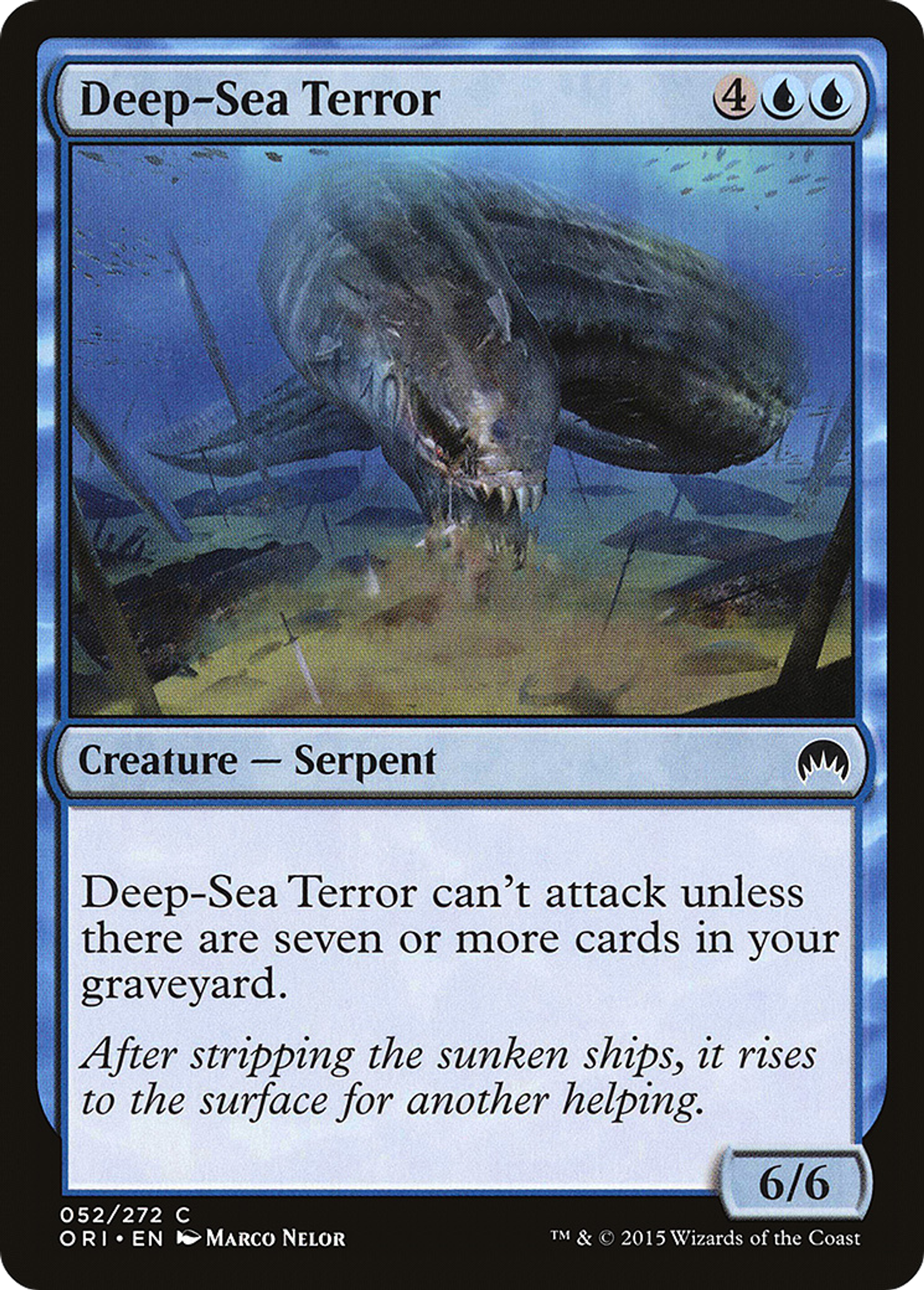 Deep-Sea Terror — Magic Origins — Magic: The Gathering