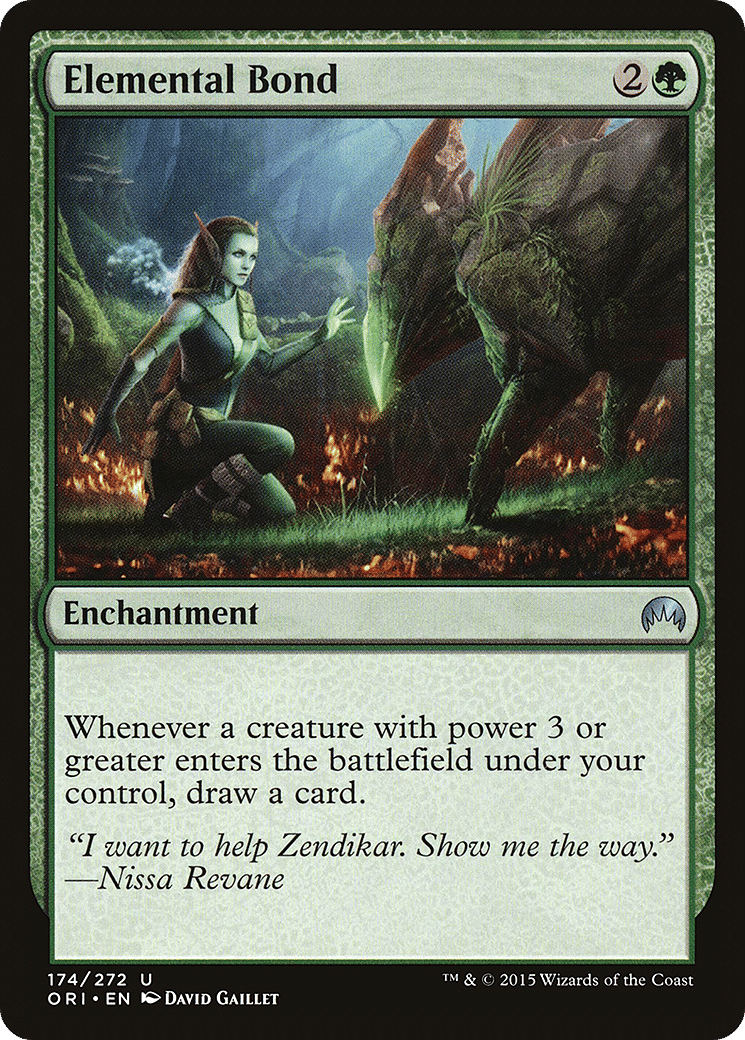 Elemental Bond — Magic Origins — Magic: The Gathering