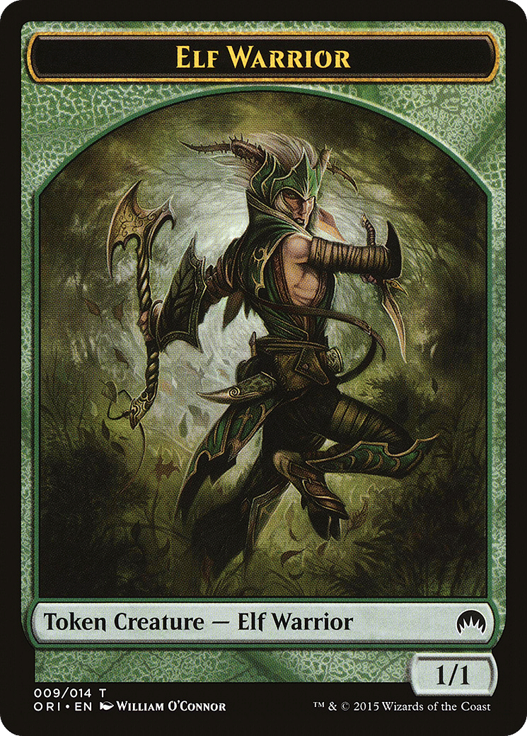 Elf Warrior — Magic Origins — Magic: The Gathering