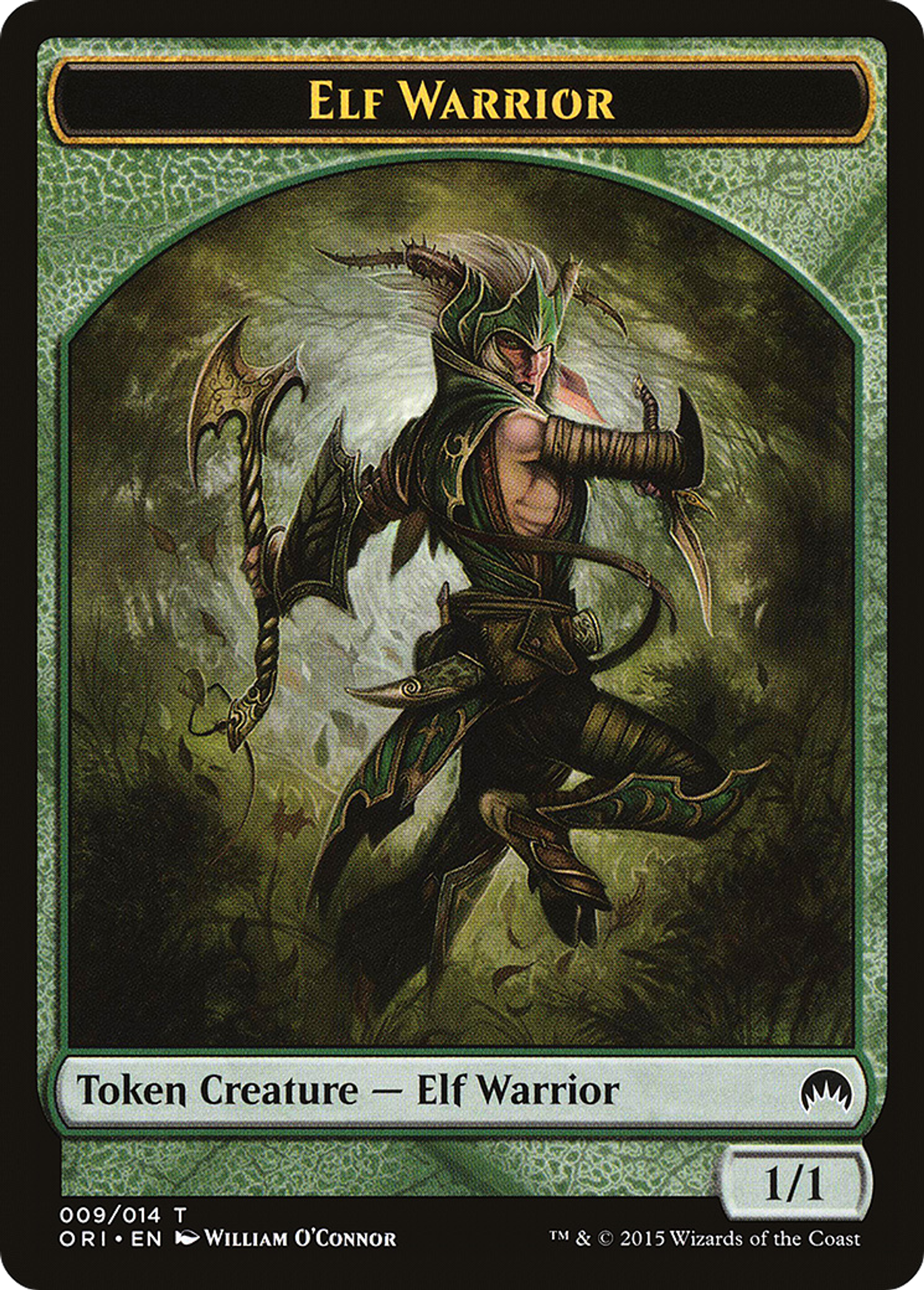 Elf Warrior — Magic Origins — Magic: The Gathering