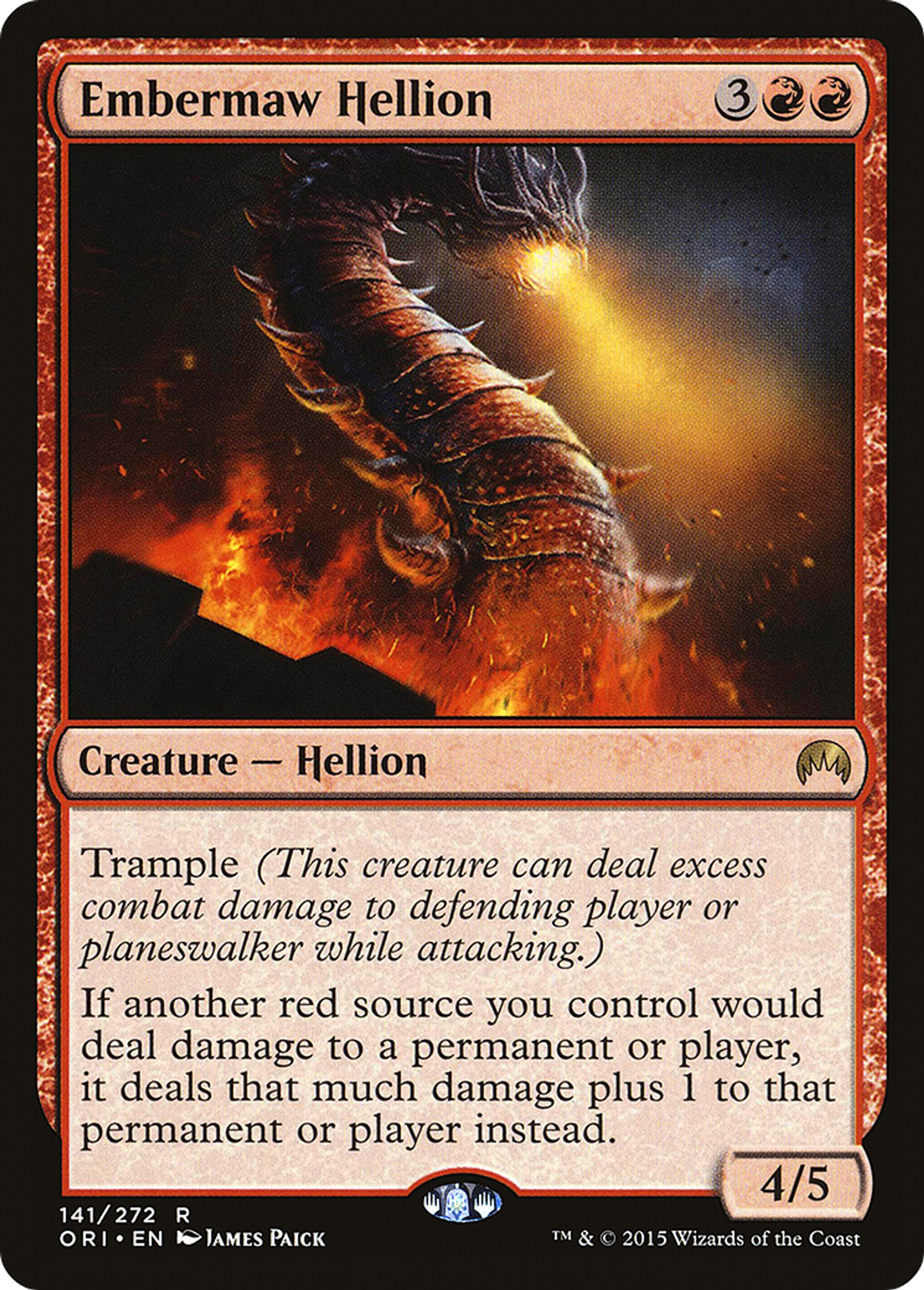 Embermaw Hellion — Magic Origins — Magic: The Gathering