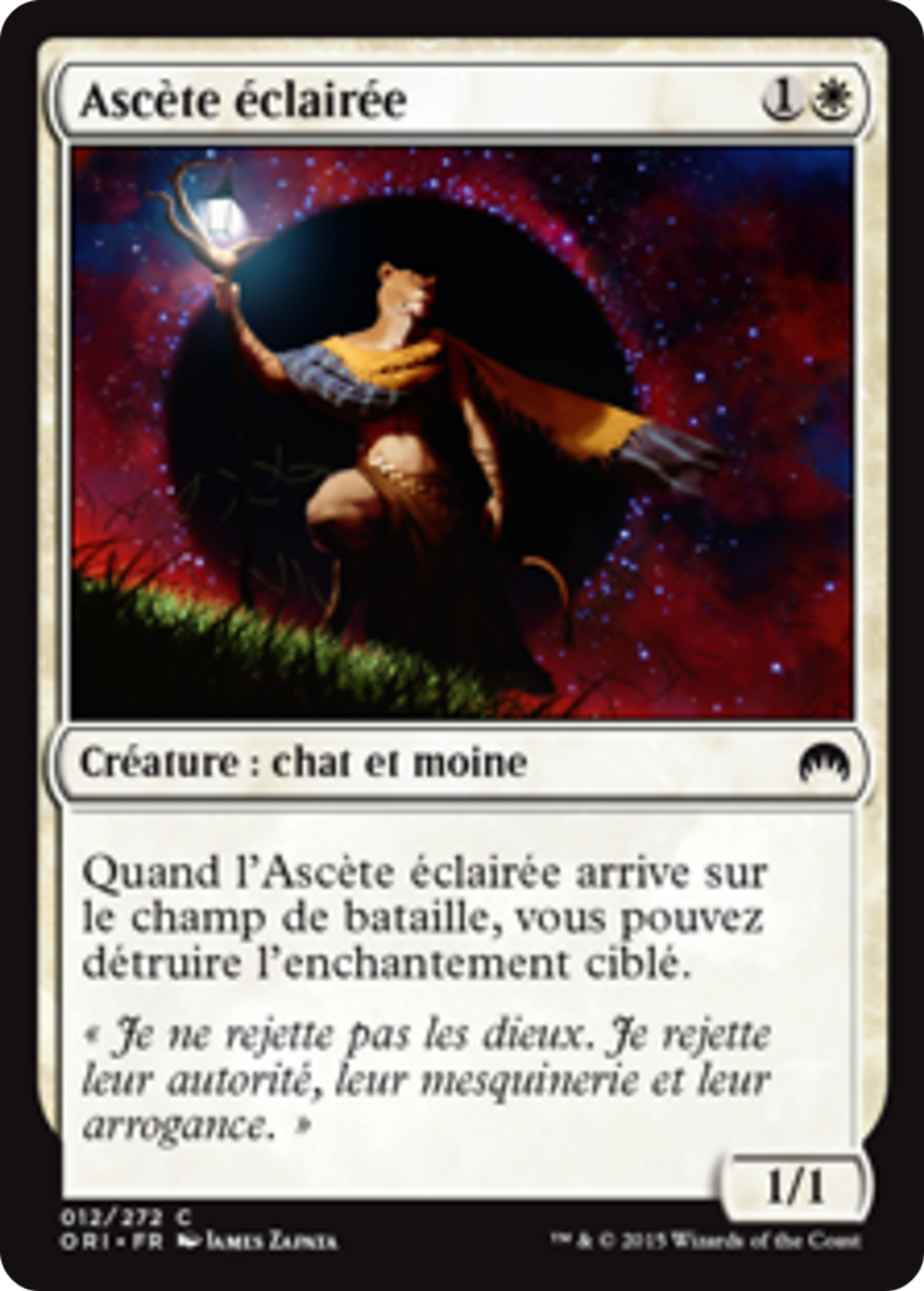 Ascète éclairée — Magic Origins — Magic: The Gathering