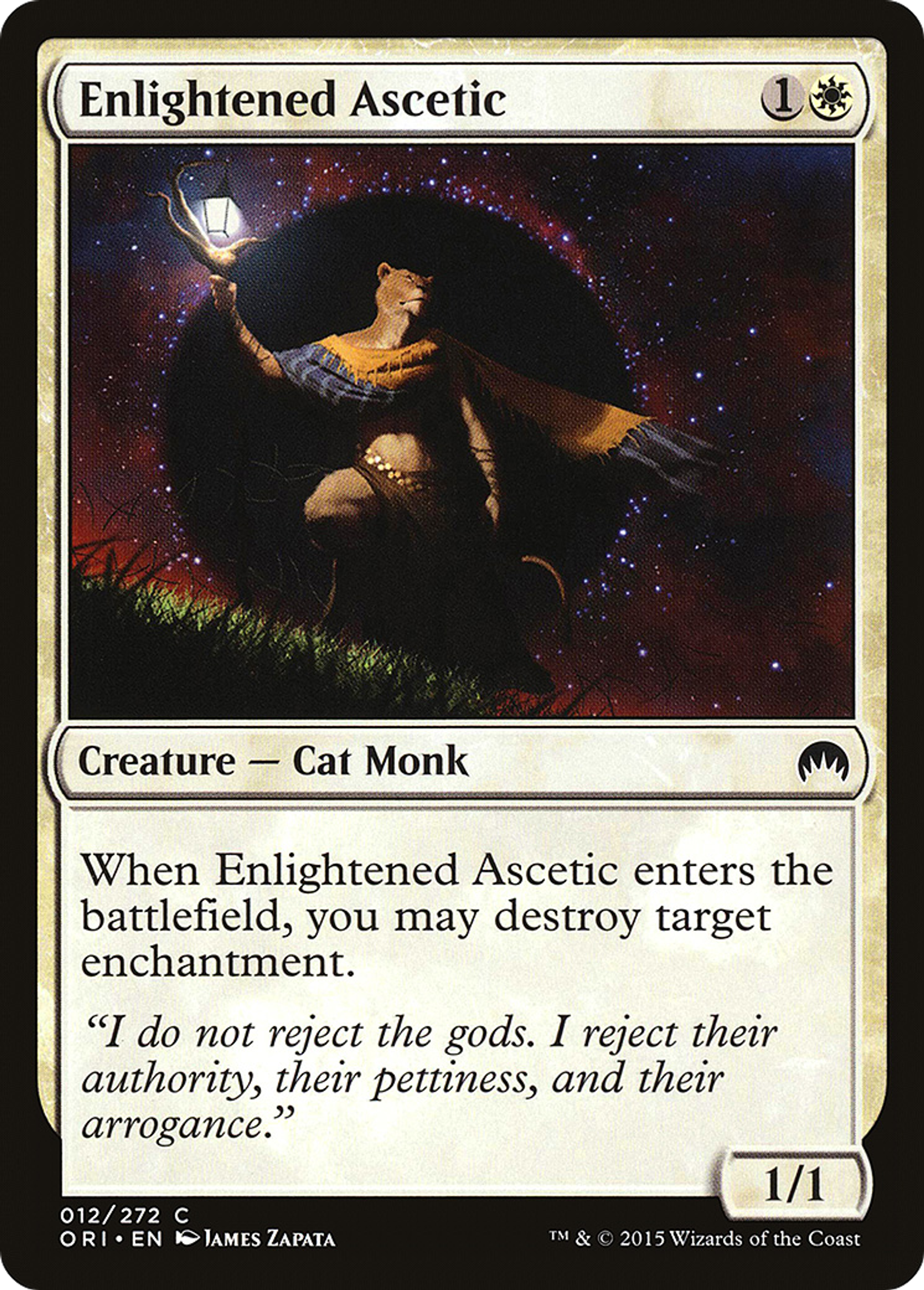 Enlightened Ascetic — Magic Origins — Magic: The Gathering