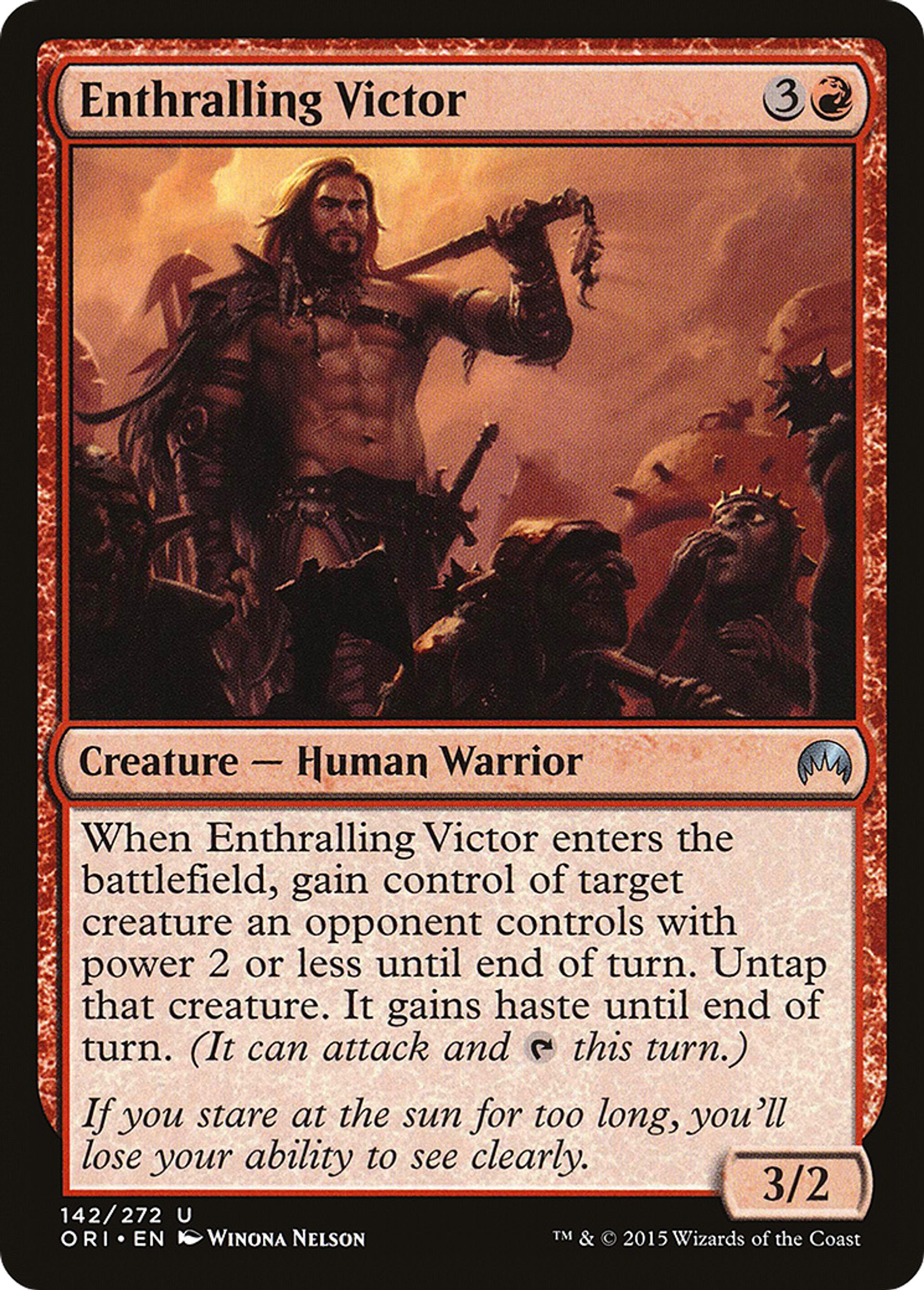 Enthralling Victor — Magic Origins — Magic: The Gathering