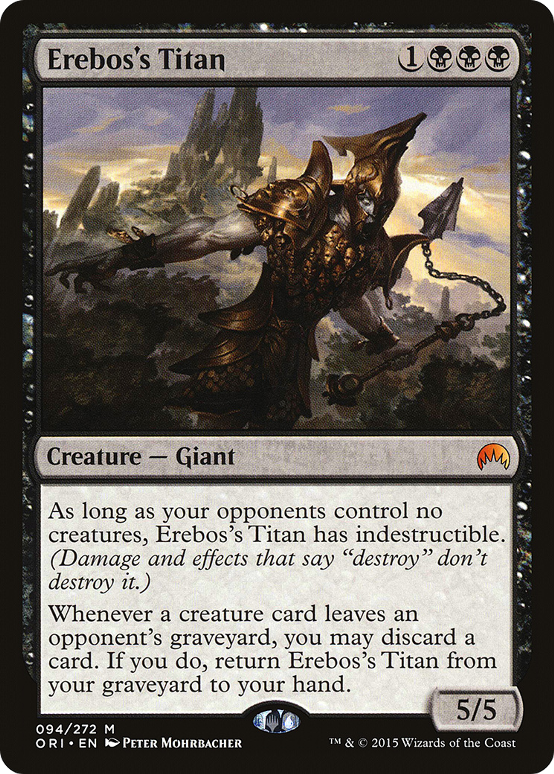 Erebos's Titan — Magic Origins — Magic: The Gathering