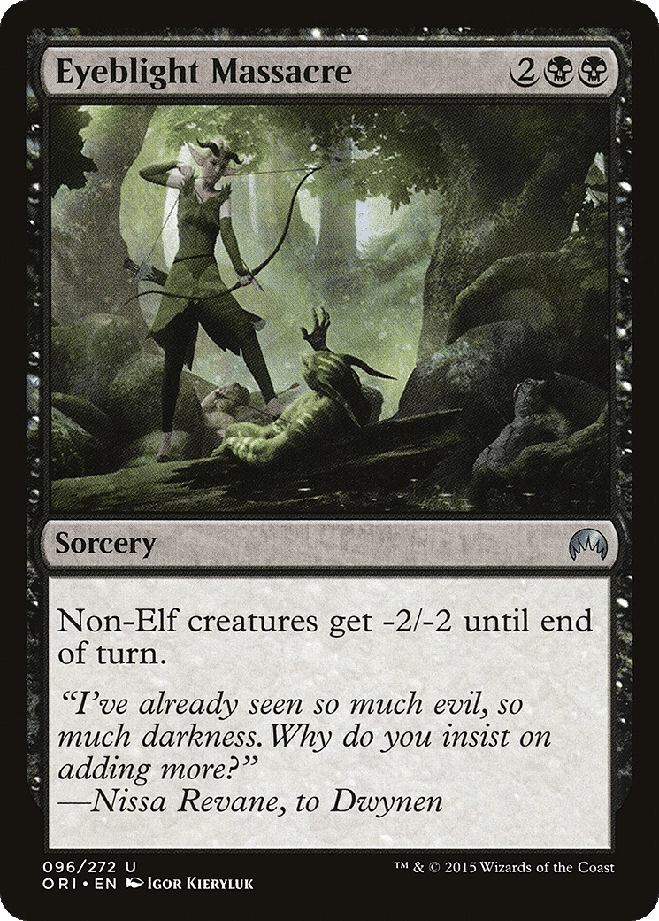 Eyeblight Massacre — Magic Origins — Magic: The Gathering