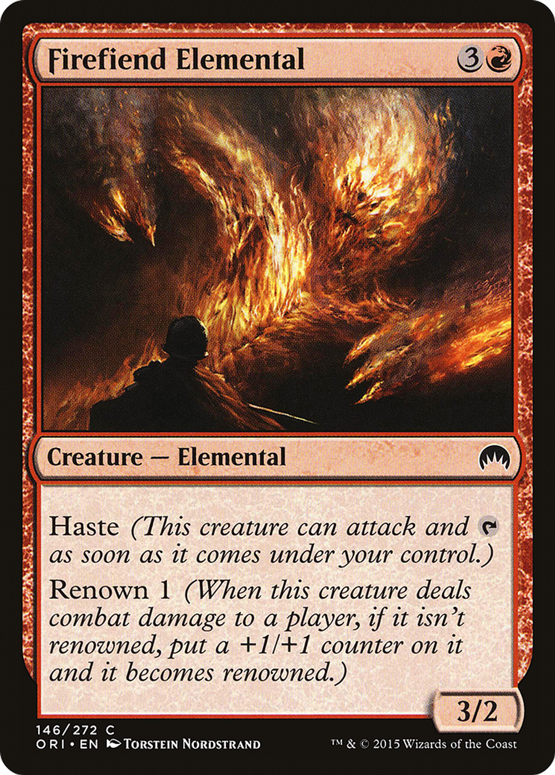 Firefiend Elemental — Magic Origins — Magic: The Gathering