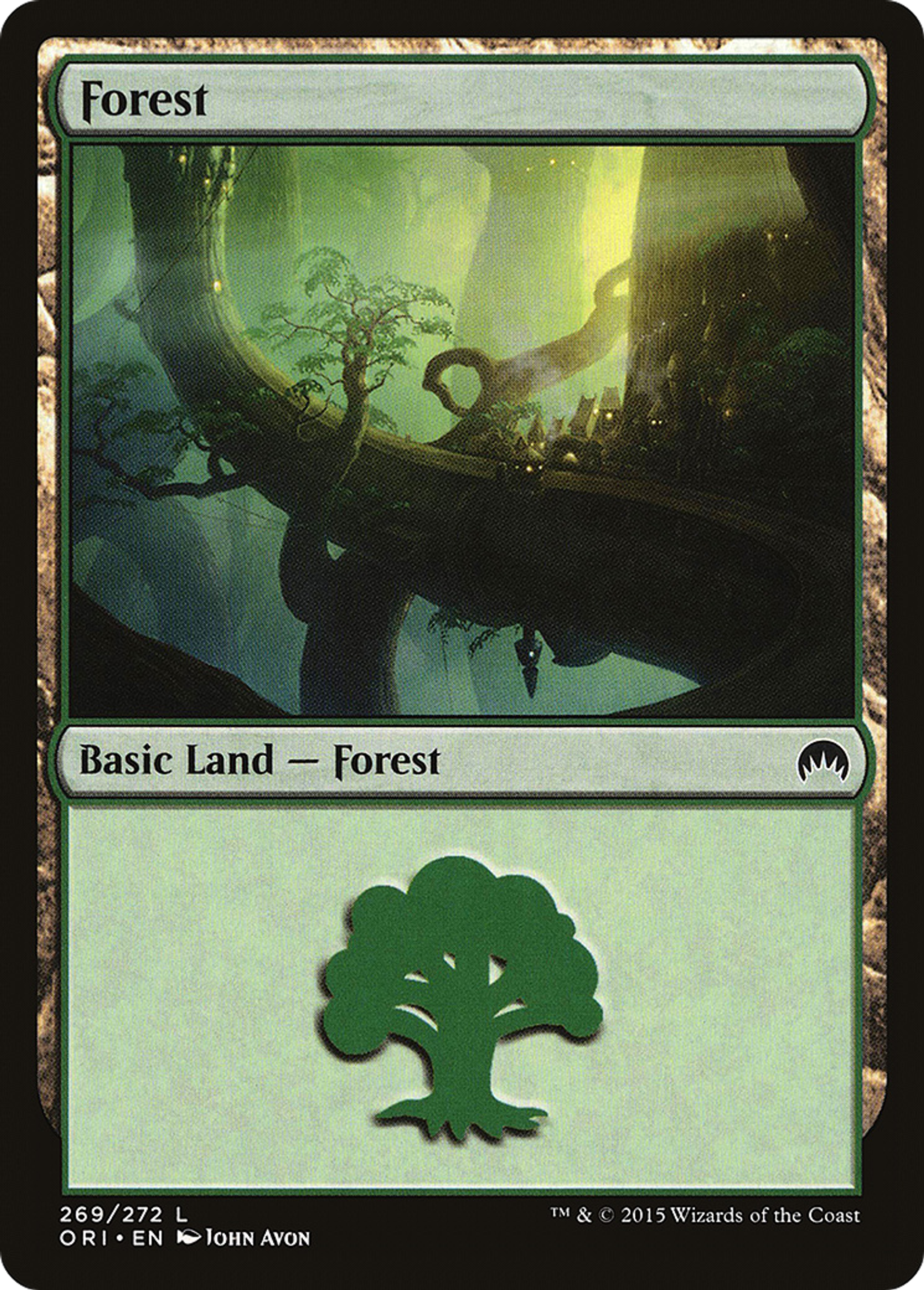 Forest — Magic Origins — Magic: The Gathering