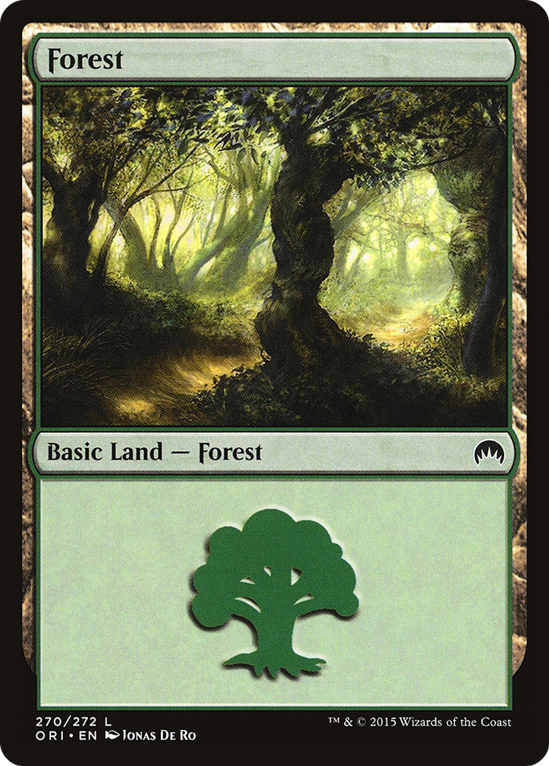 Forest — Magic Origins — Magic: The Gathering