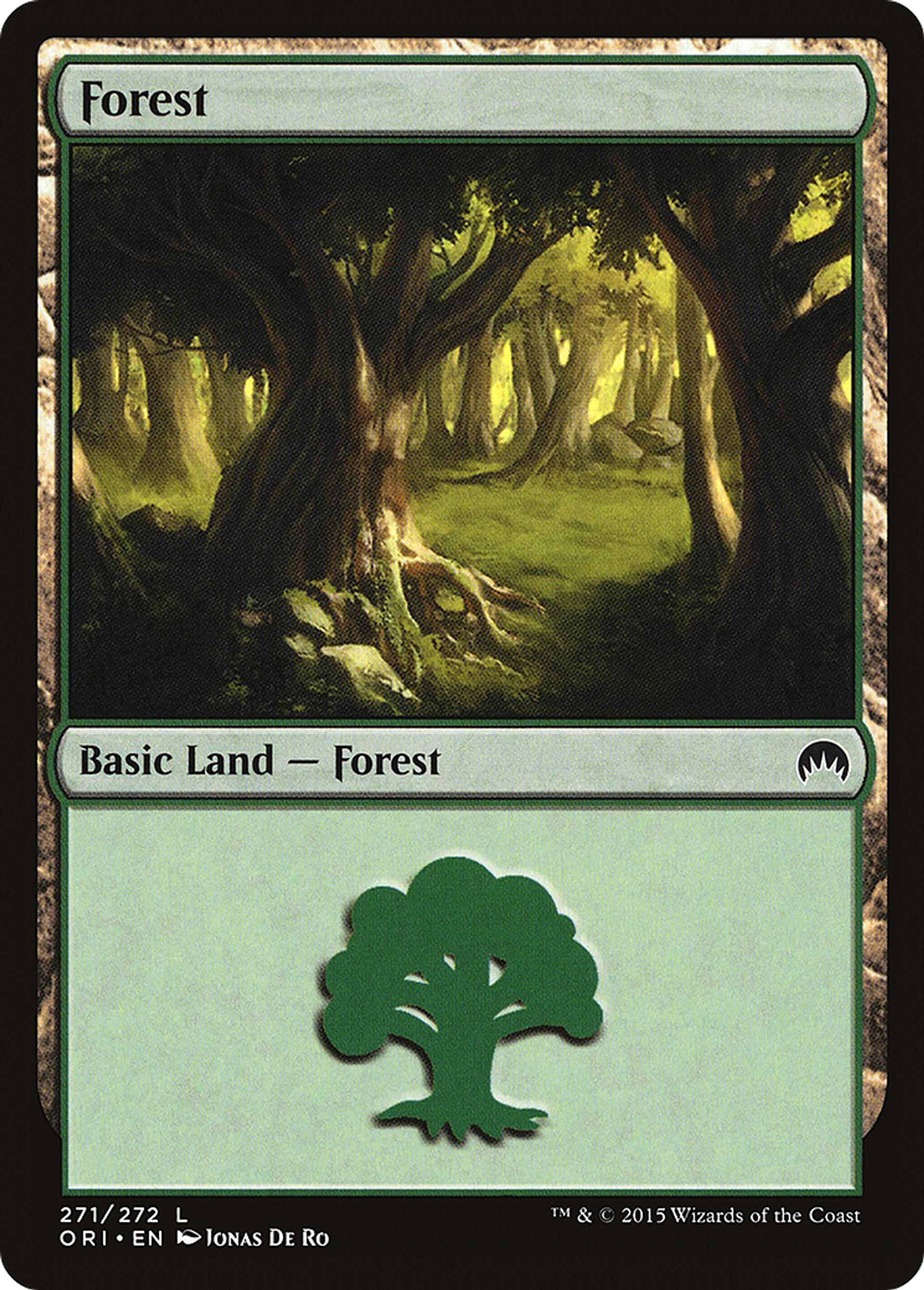 Forest — Magic Origins — Magic: The Gathering