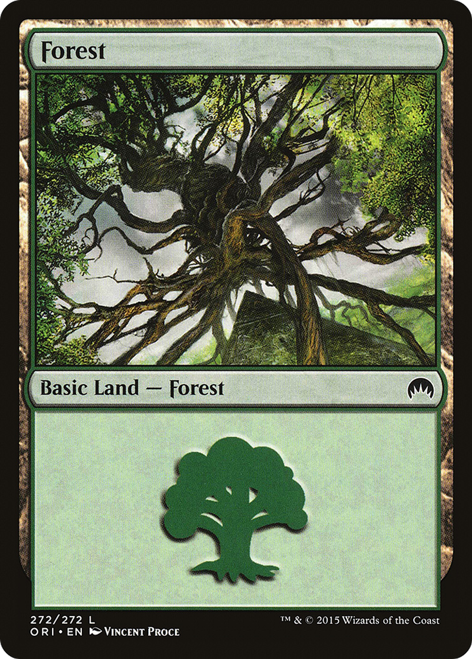 Forest — Magic Origins — Magic: The Gathering
