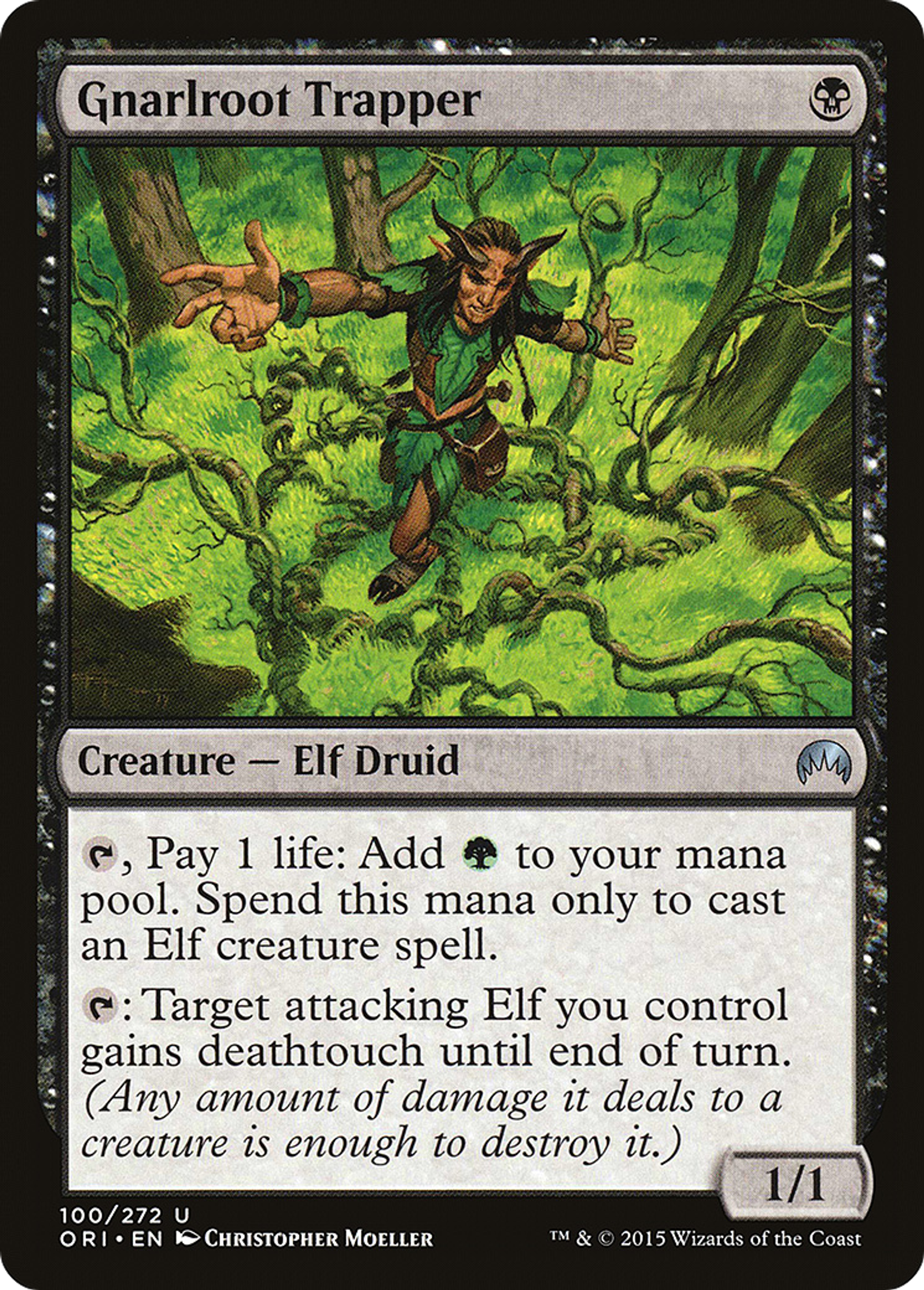 Gnarlroot Trapper — Magic Origins — Magic: The Gathering