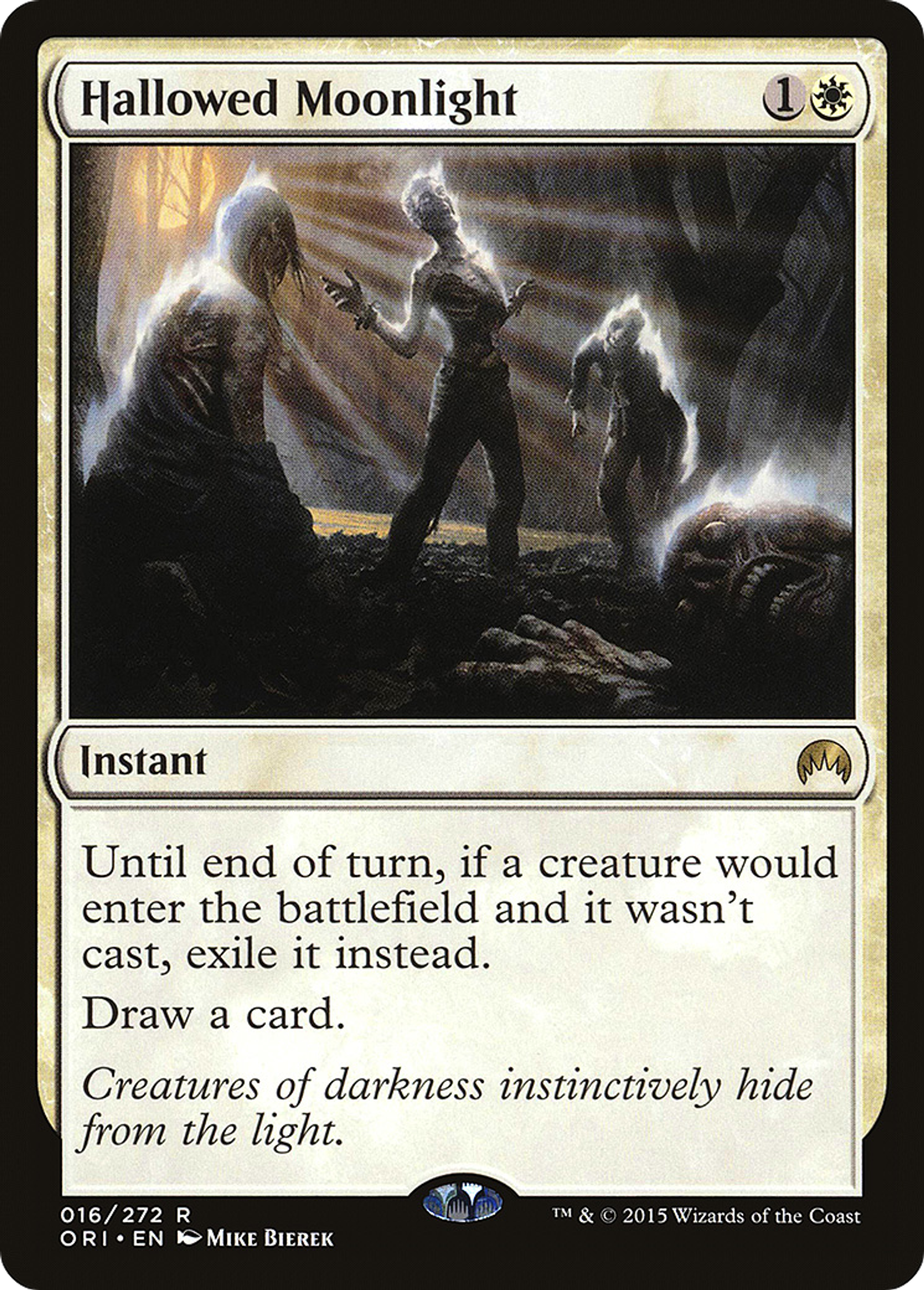Hallowed Moonlight — Magic Origins — Magic: The Gathering