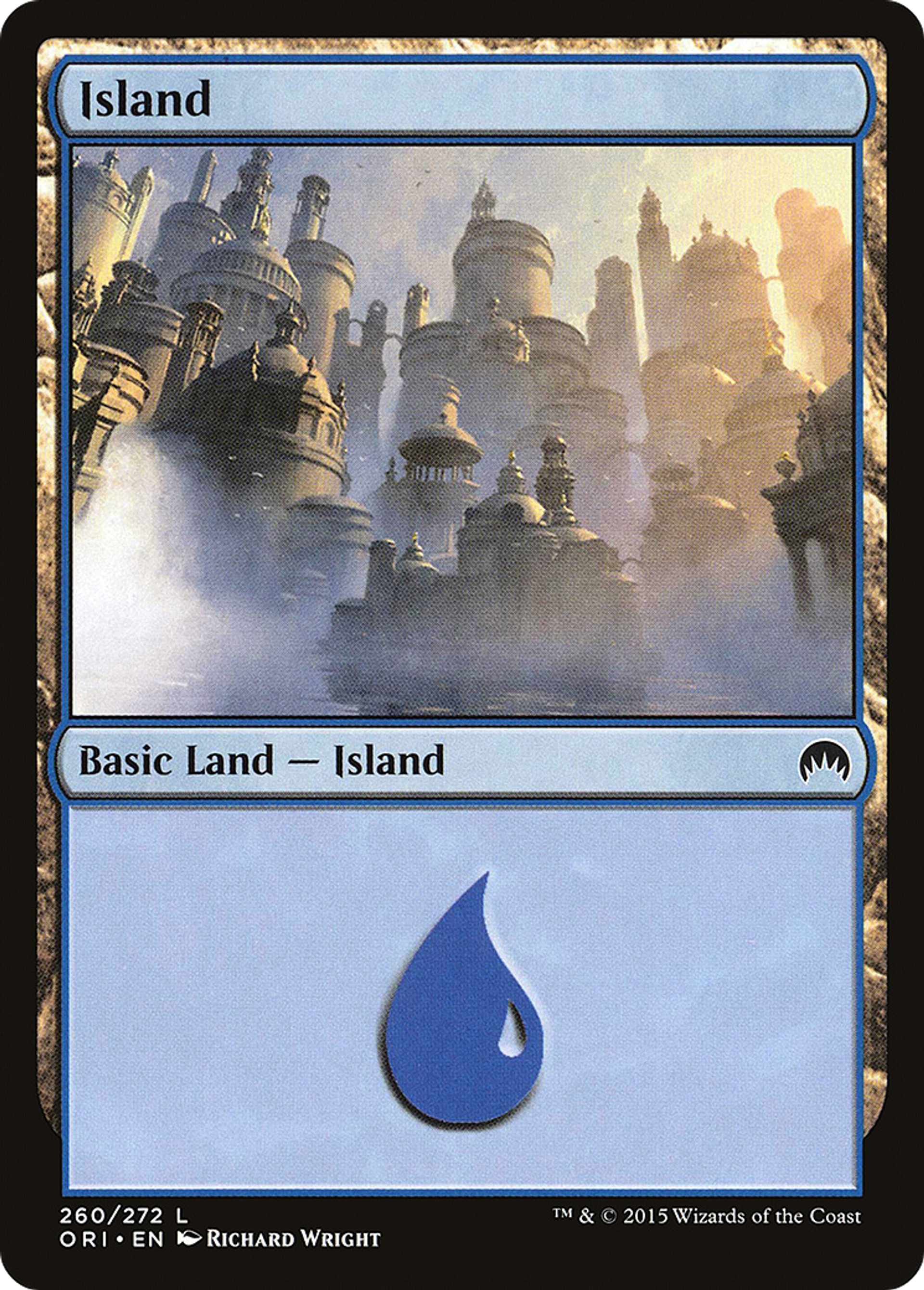 Island — Magic Origins — Magic: The Gathering