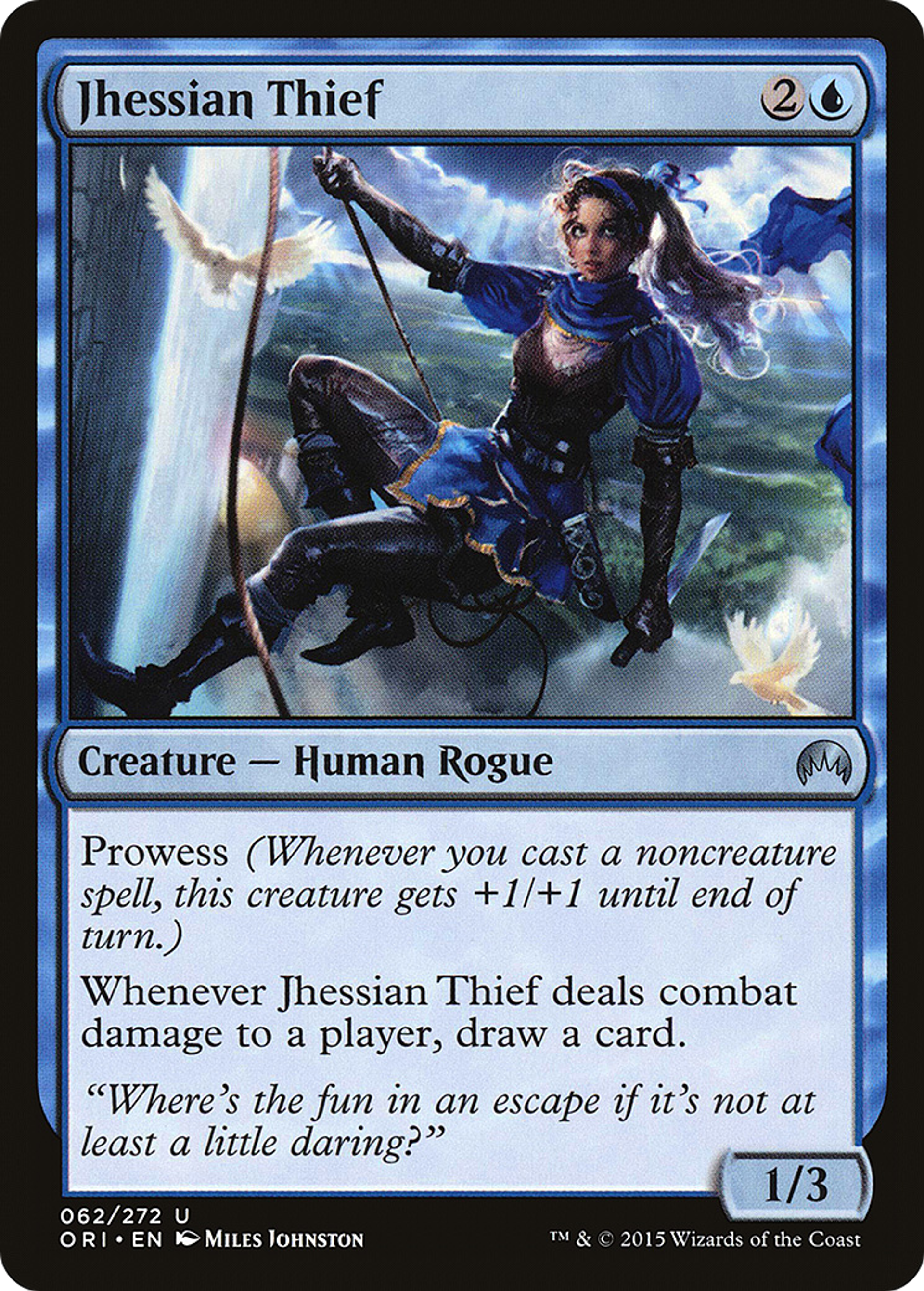 Jhessian Thief — Magic Origins — Magic: The Gathering