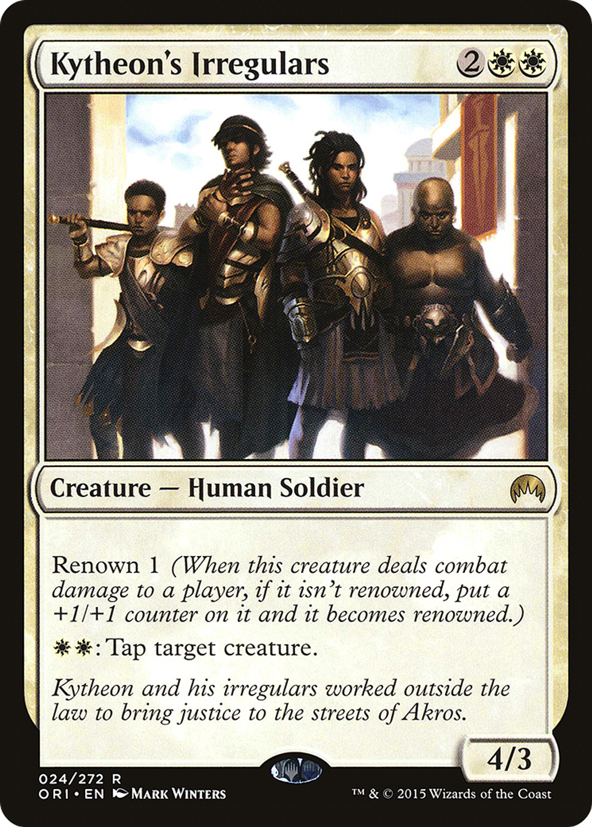 Kytheon's Irregulars — Magic Origins — Magic: The Gathering