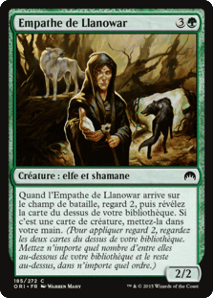 Empathe de Llanowar — Magic Origins — Magic: The Gathering