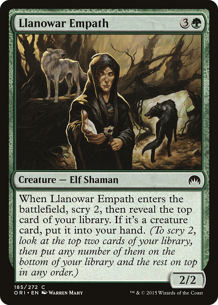 Llanowar Empath — Magic Origins — Magic: The Gathering