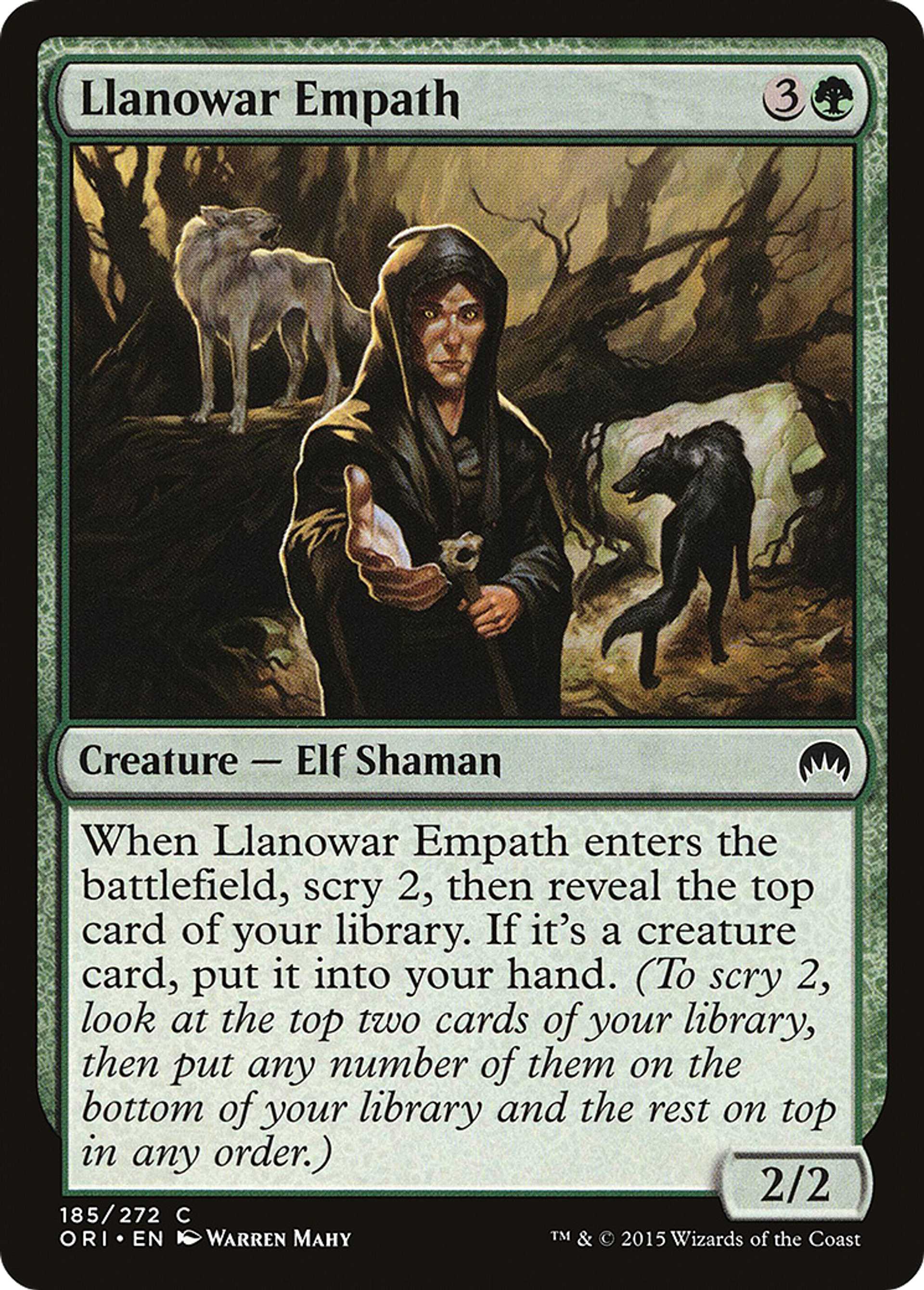 Llanowar Empath — Magic Origins — Magic: The Gathering