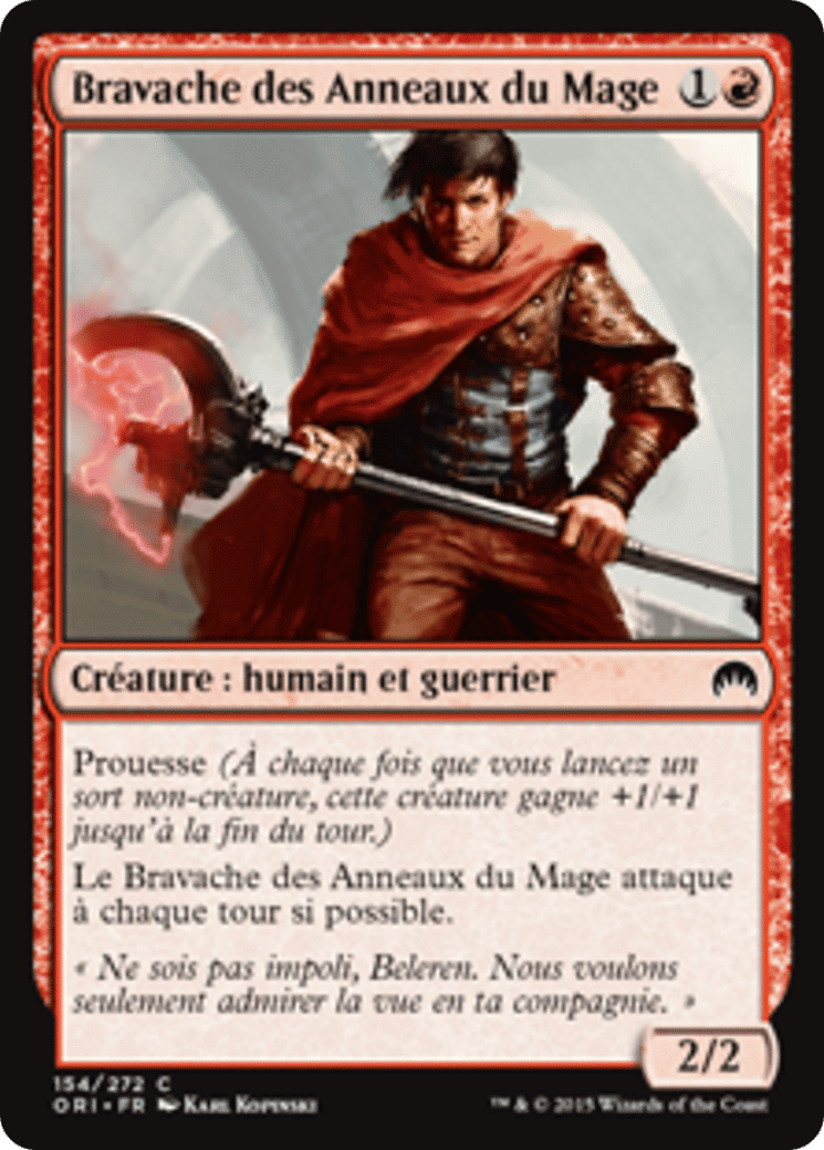 Bravache des Anneaux du Mage — Magic Origins — Magic: The Gathering