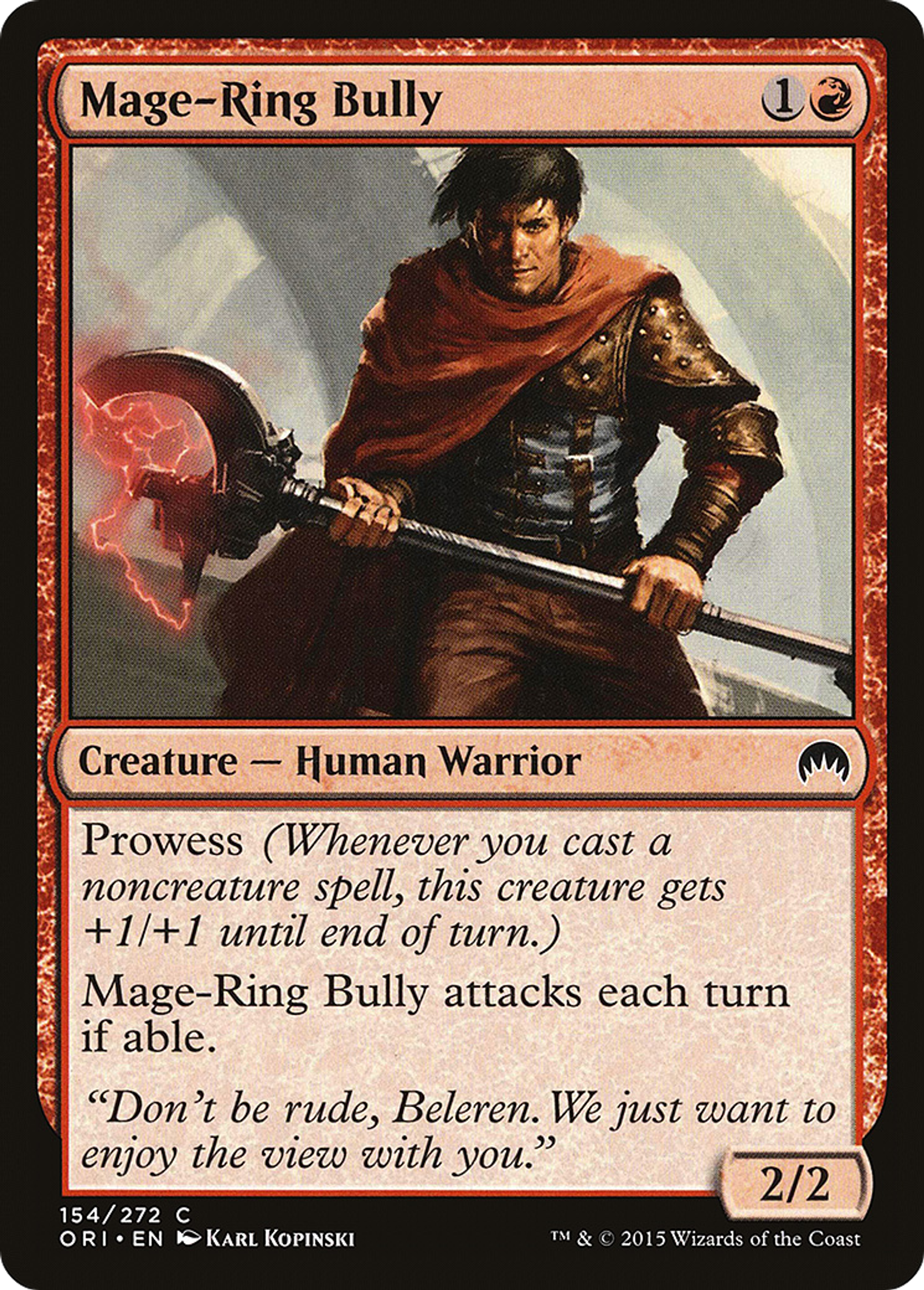 Mage-Ring Bully — Magic Origins — Magic: The Gathering