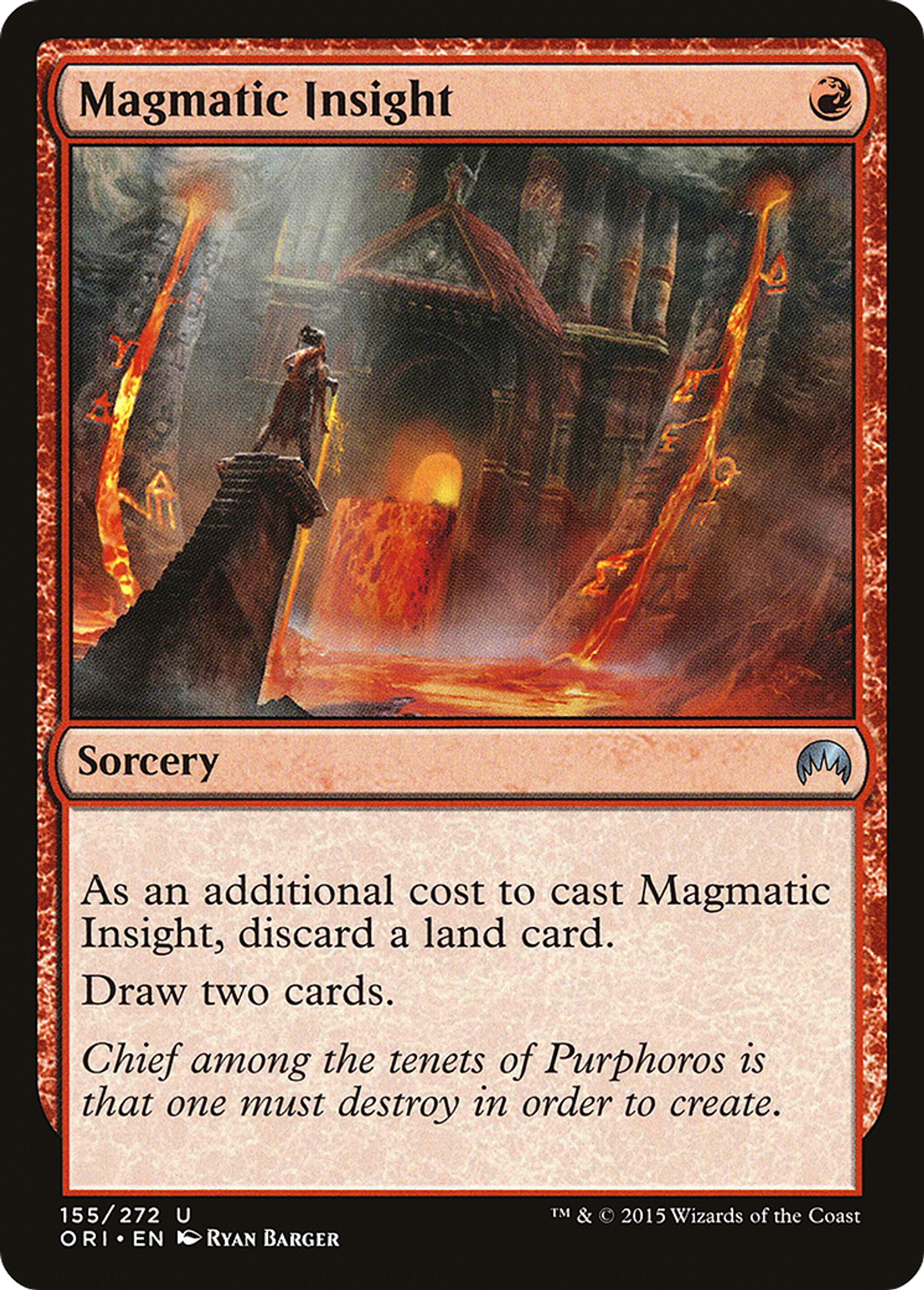 Magmatic Insight — Magic Origins — Magic: The Gathering