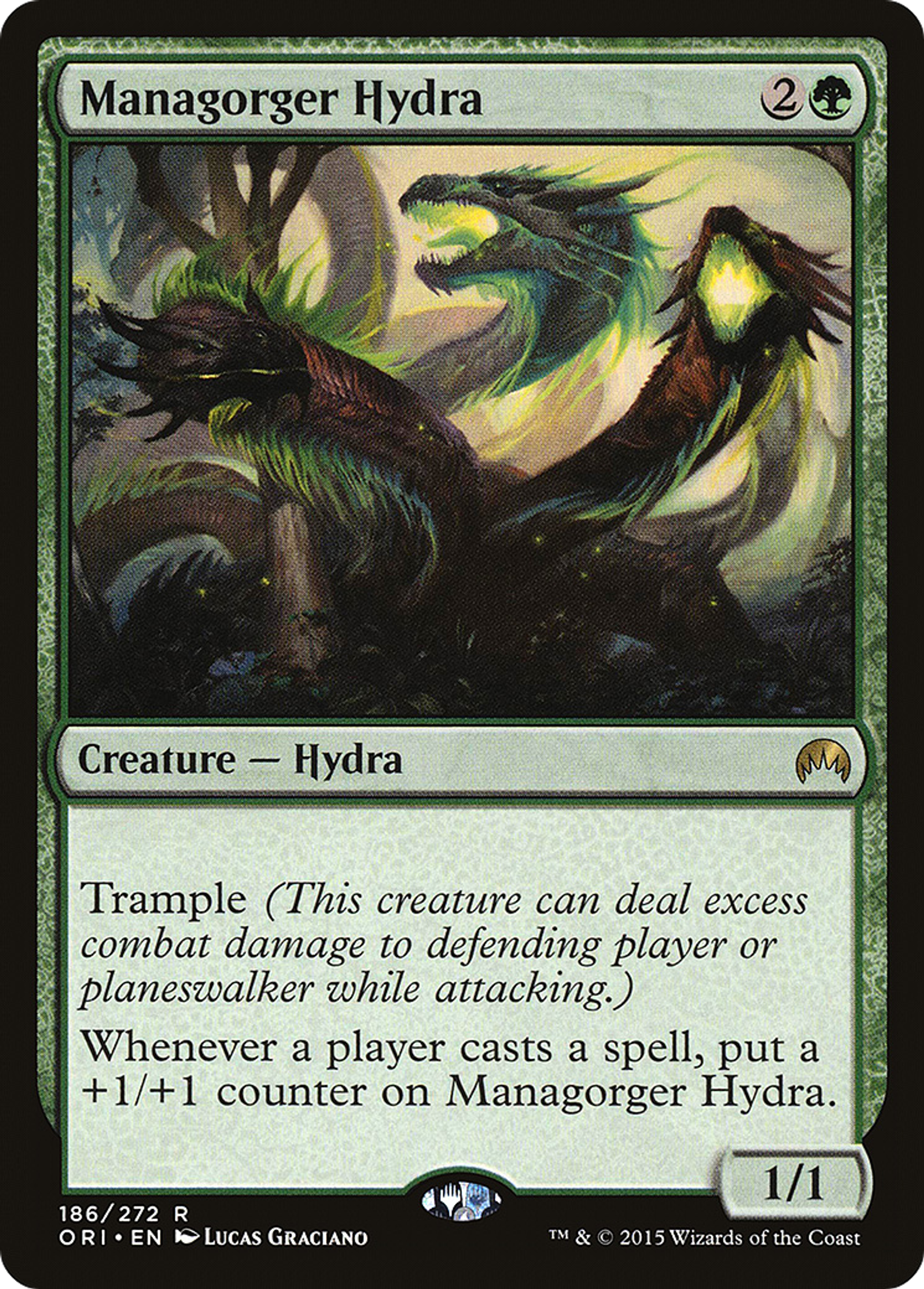 Managorger Hydra — Magic Origins — Magic: The Gathering
