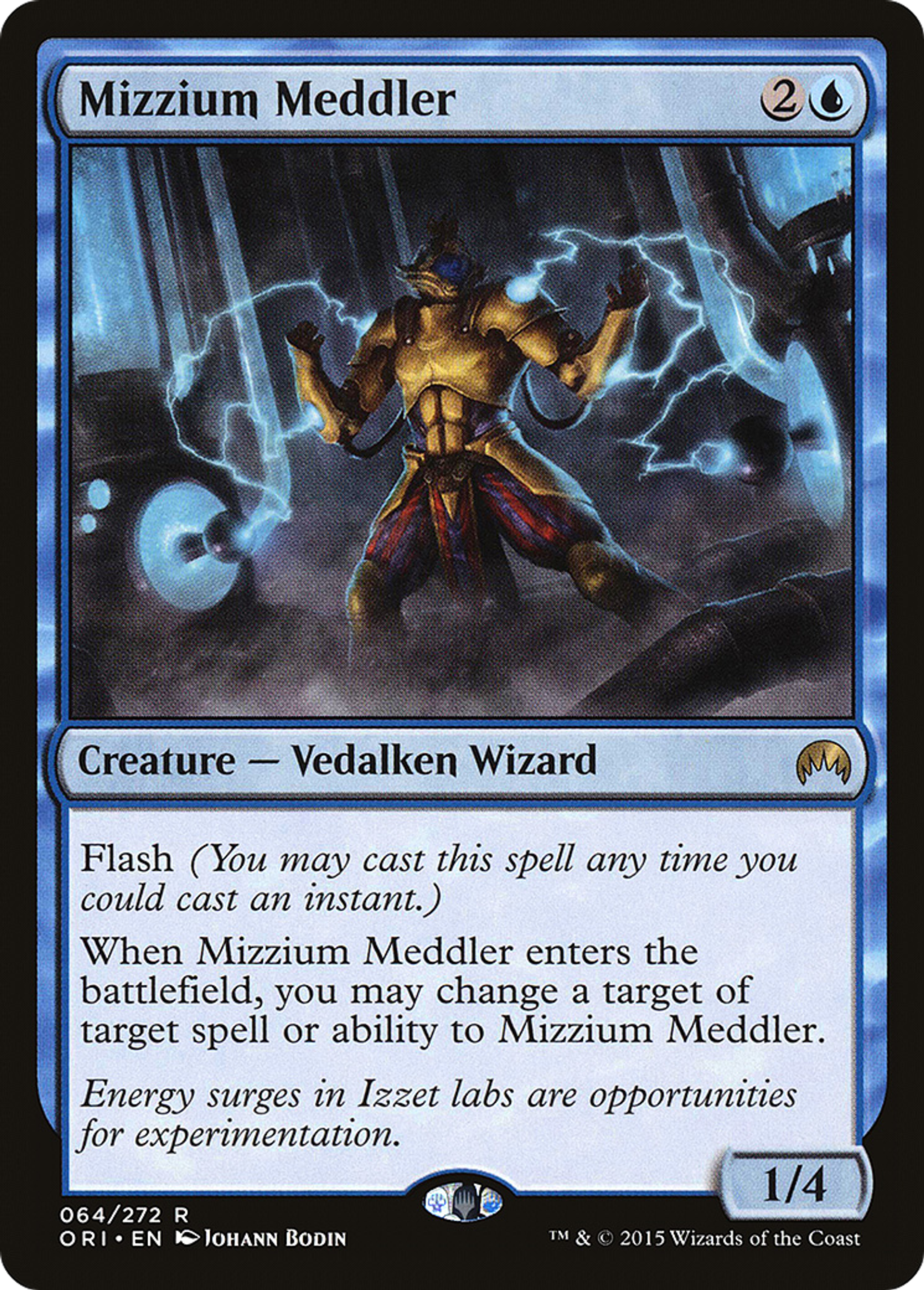 Mizzium Meddler — Magic Origins — Magic: The Gathering