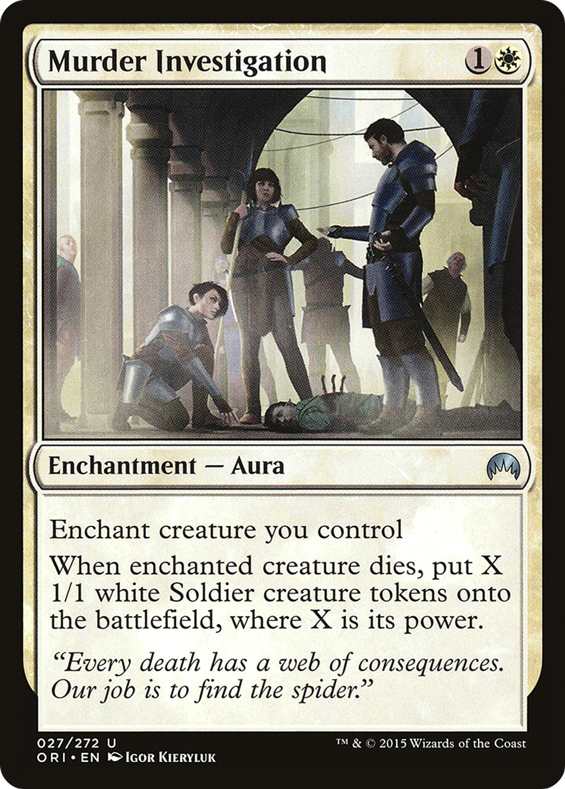Murder Investigation — Magic Origins — Magic: The Gathering