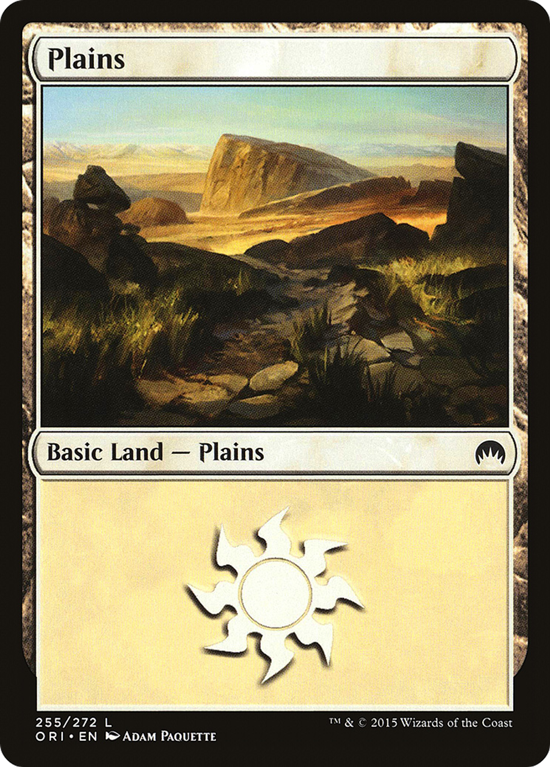 Plains — Magic Origins — Magic: The Gathering