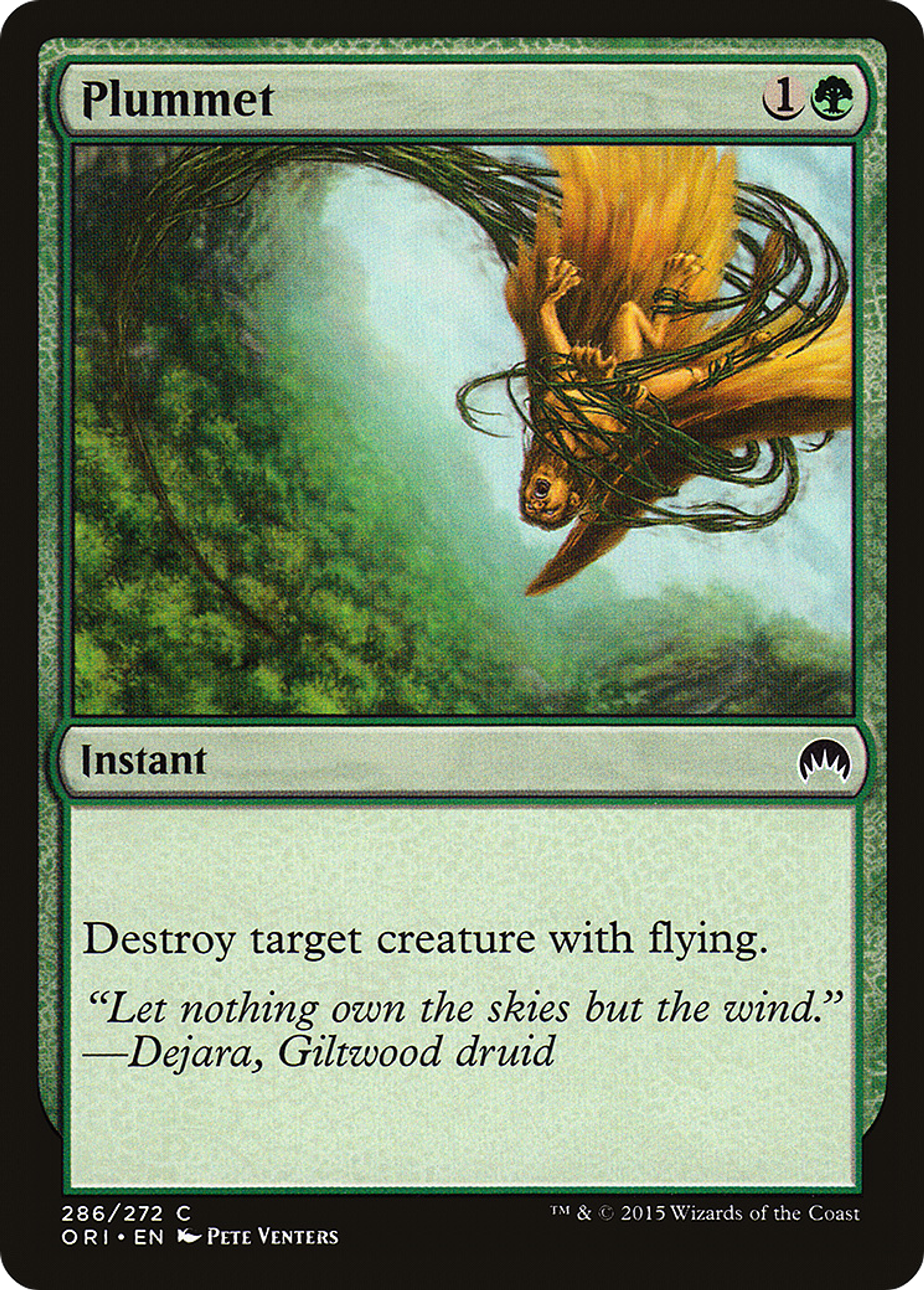 Plummet — Magic Origins — Magic: The Gathering