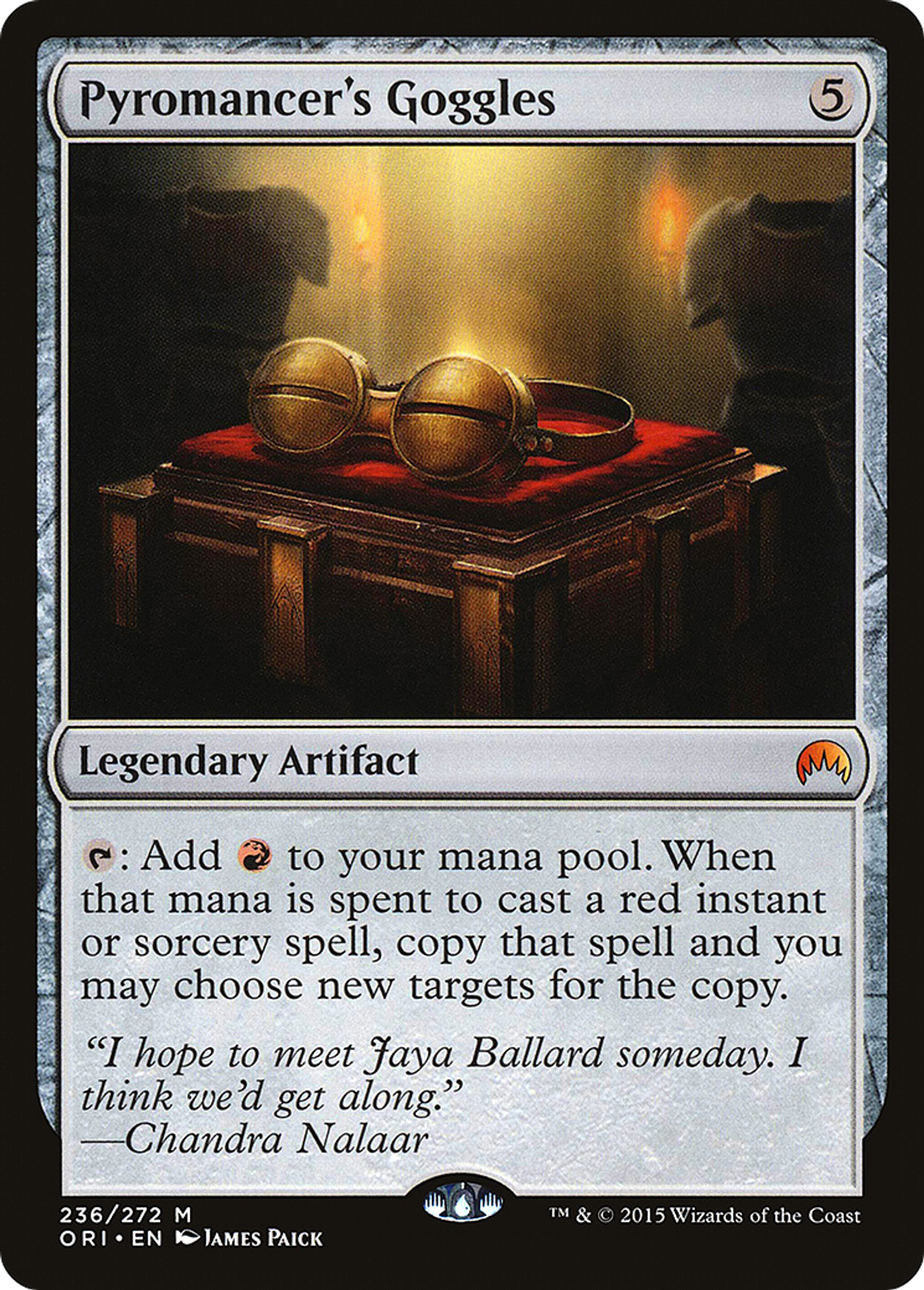Pyromancer's Goggles — Magic Origins — Magic: The Gathering