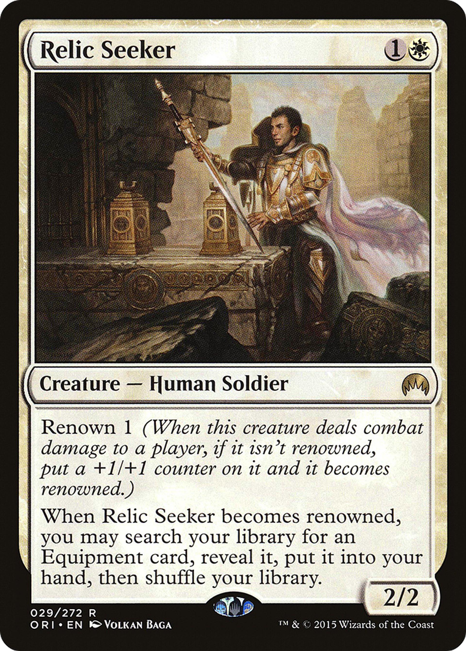 Relic Seeker — Magic Origins — Magic: The Gathering