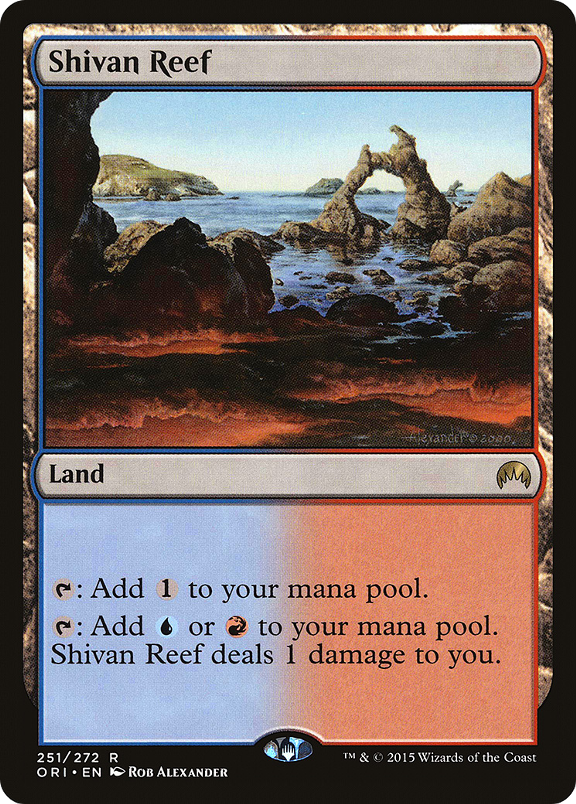 Shivan Reef — Magic Origins — Magic: The Gathering