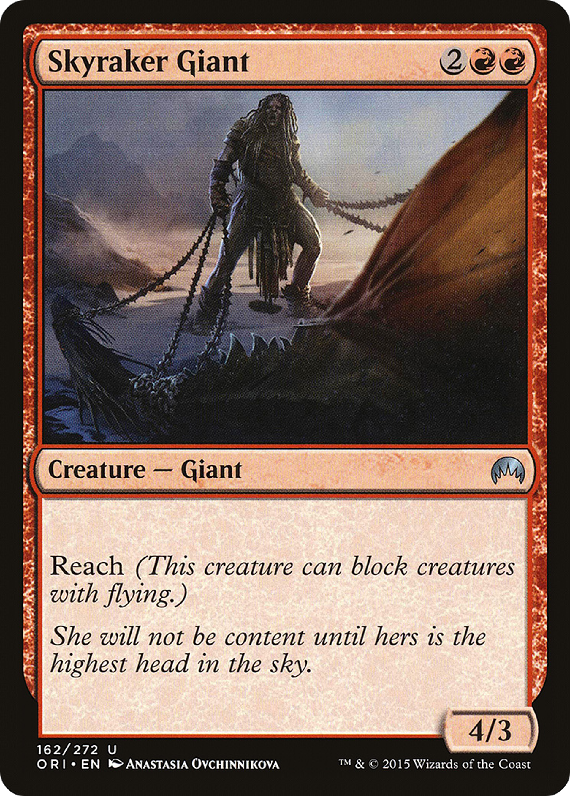 Skyraker Giant — Magic Origins — Magic: The Gathering