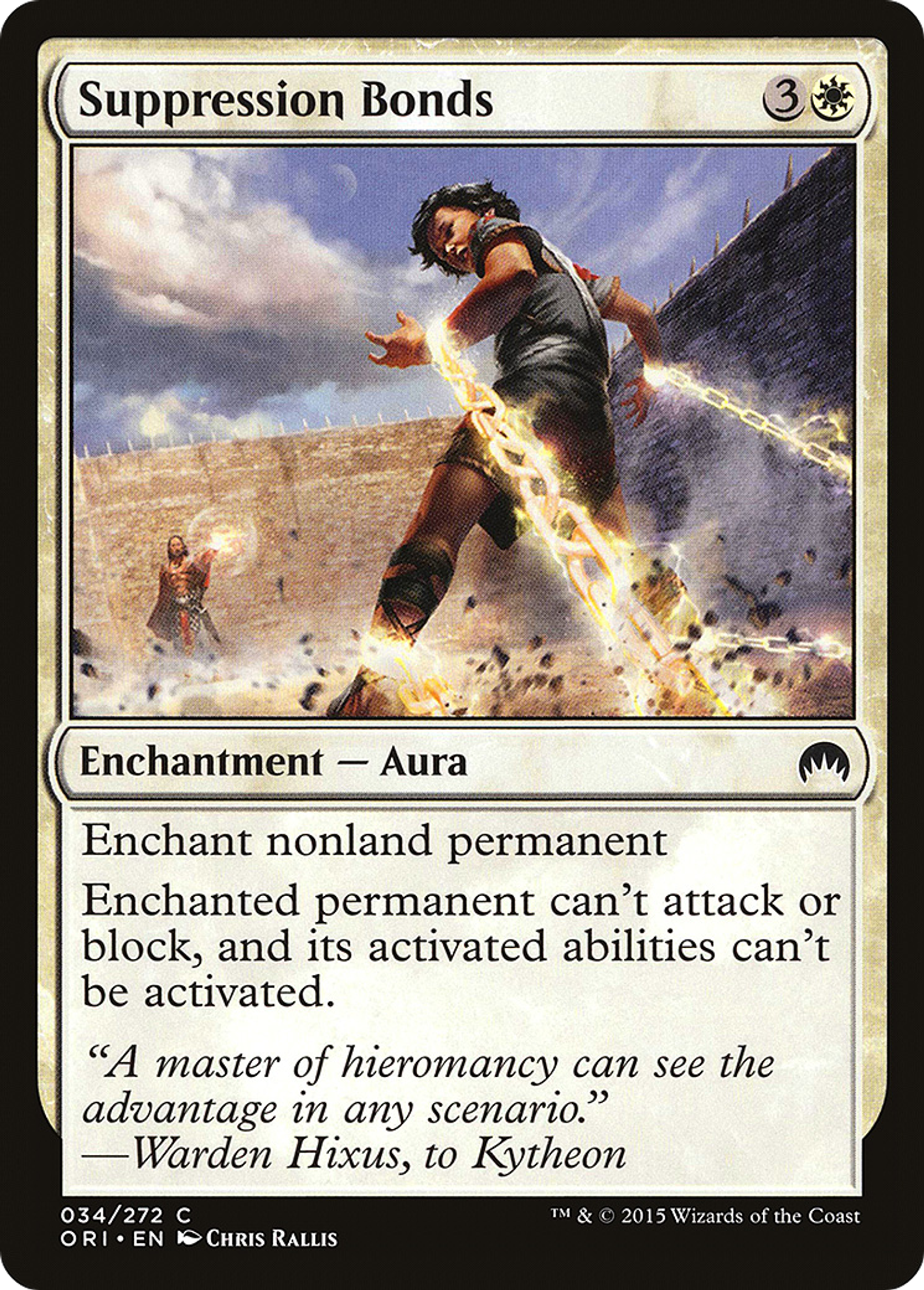 Suppression Bonds — Magic Origins — Magic: The Gathering