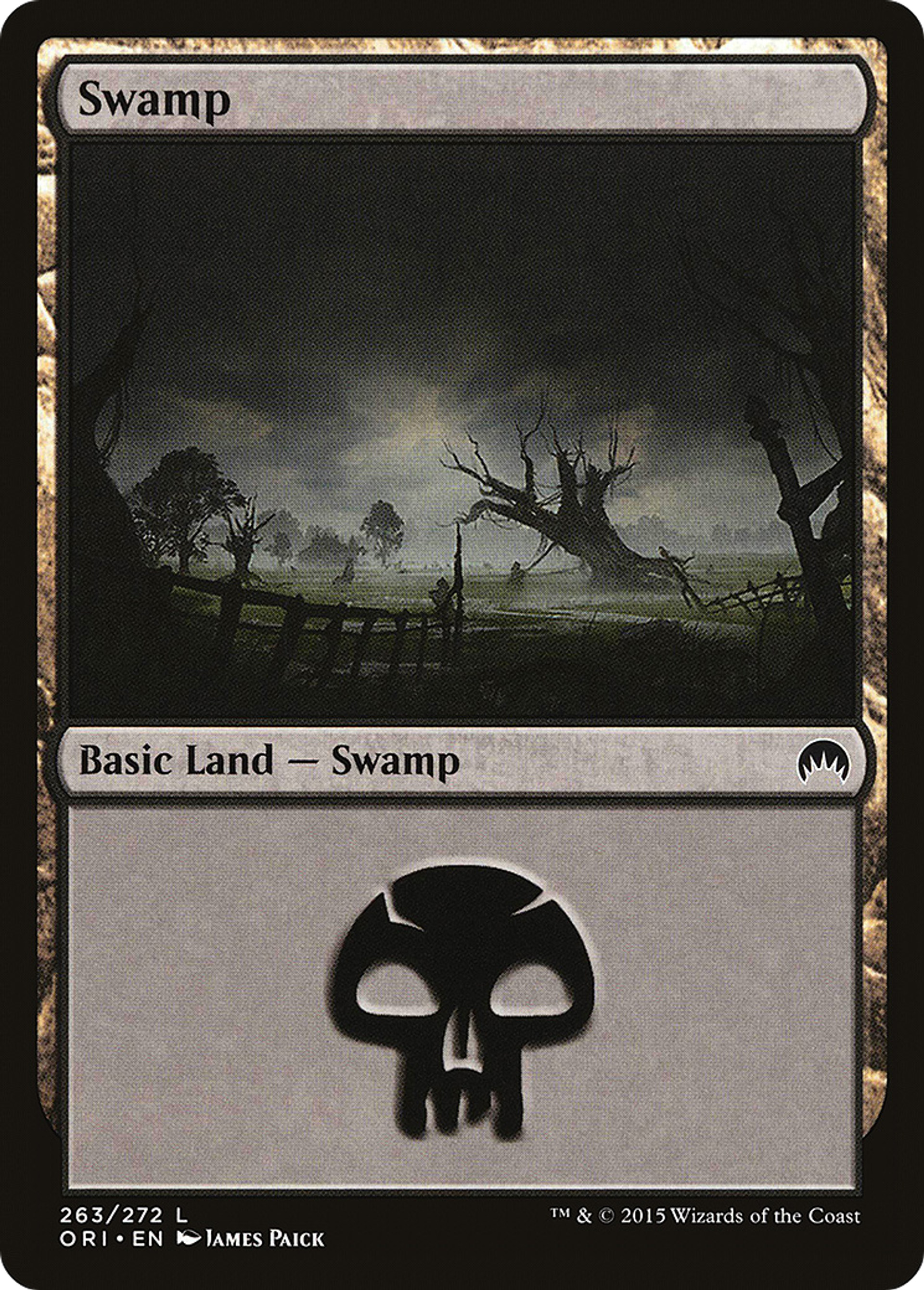 Swamp — Magic Origins — Magic: The Gathering