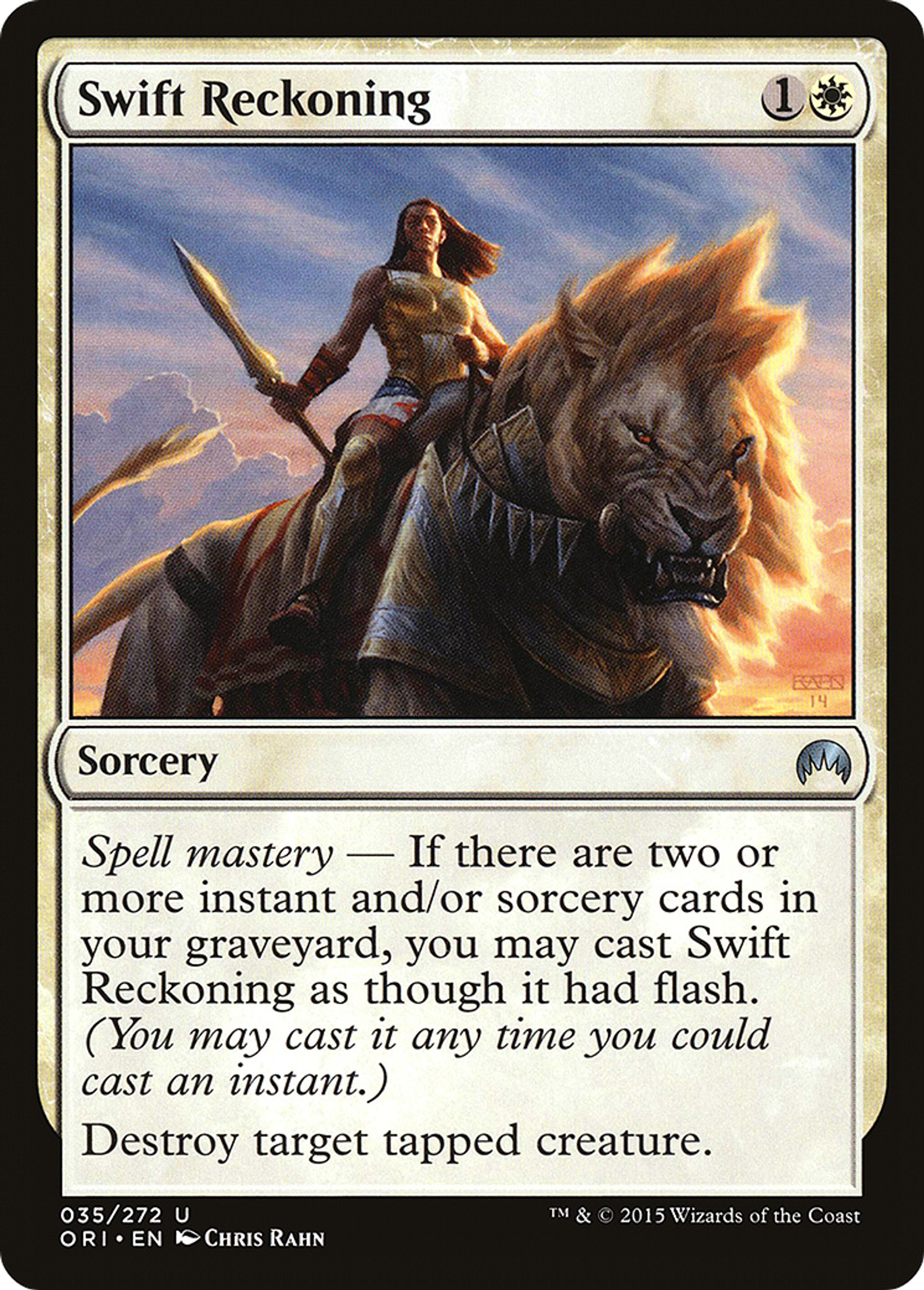 Swift Reckoning — Magic Origins — Magic: The Gathering