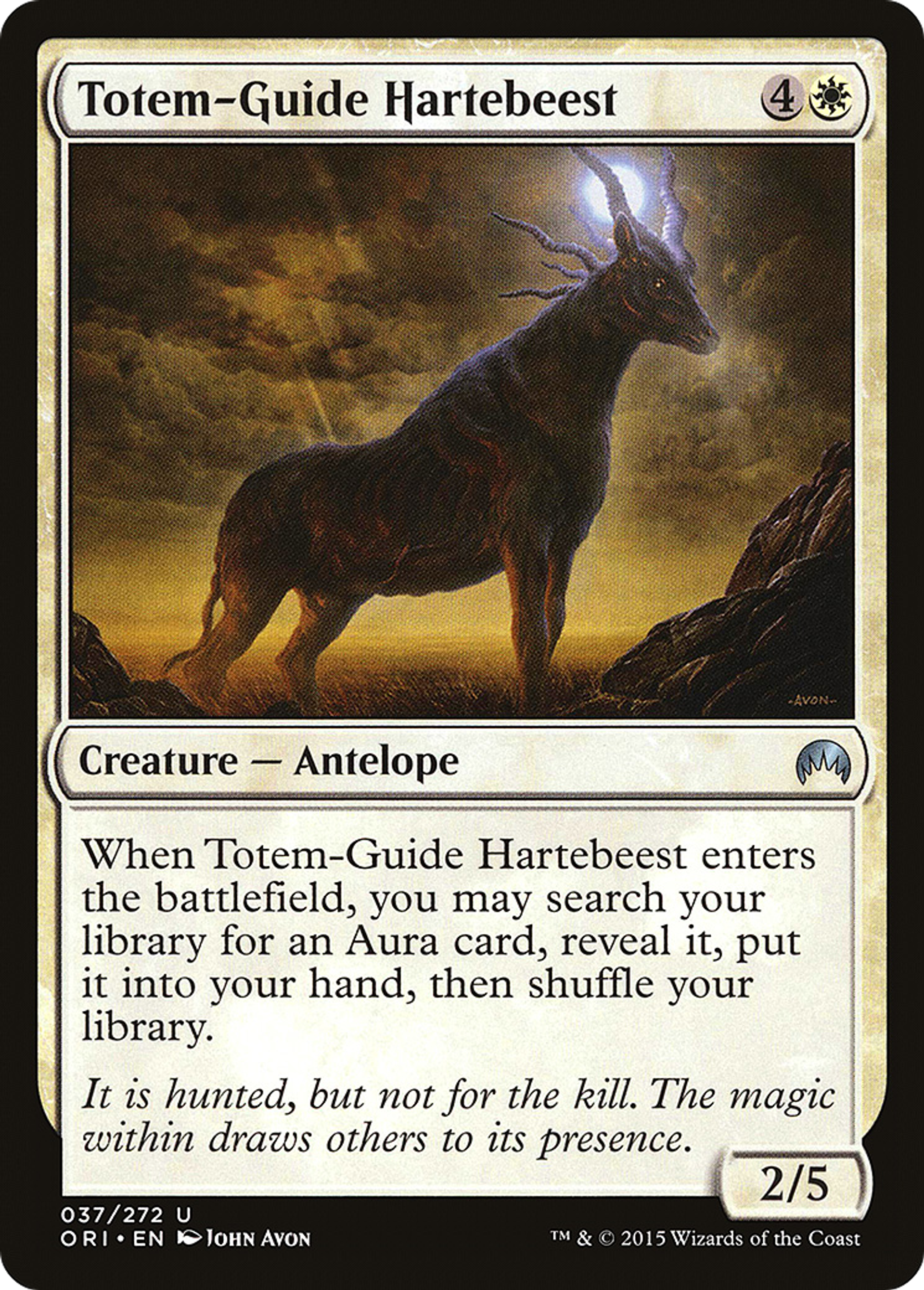 Totem-Guide Hartebeest — Magic Origins — Magic: The Gathering
