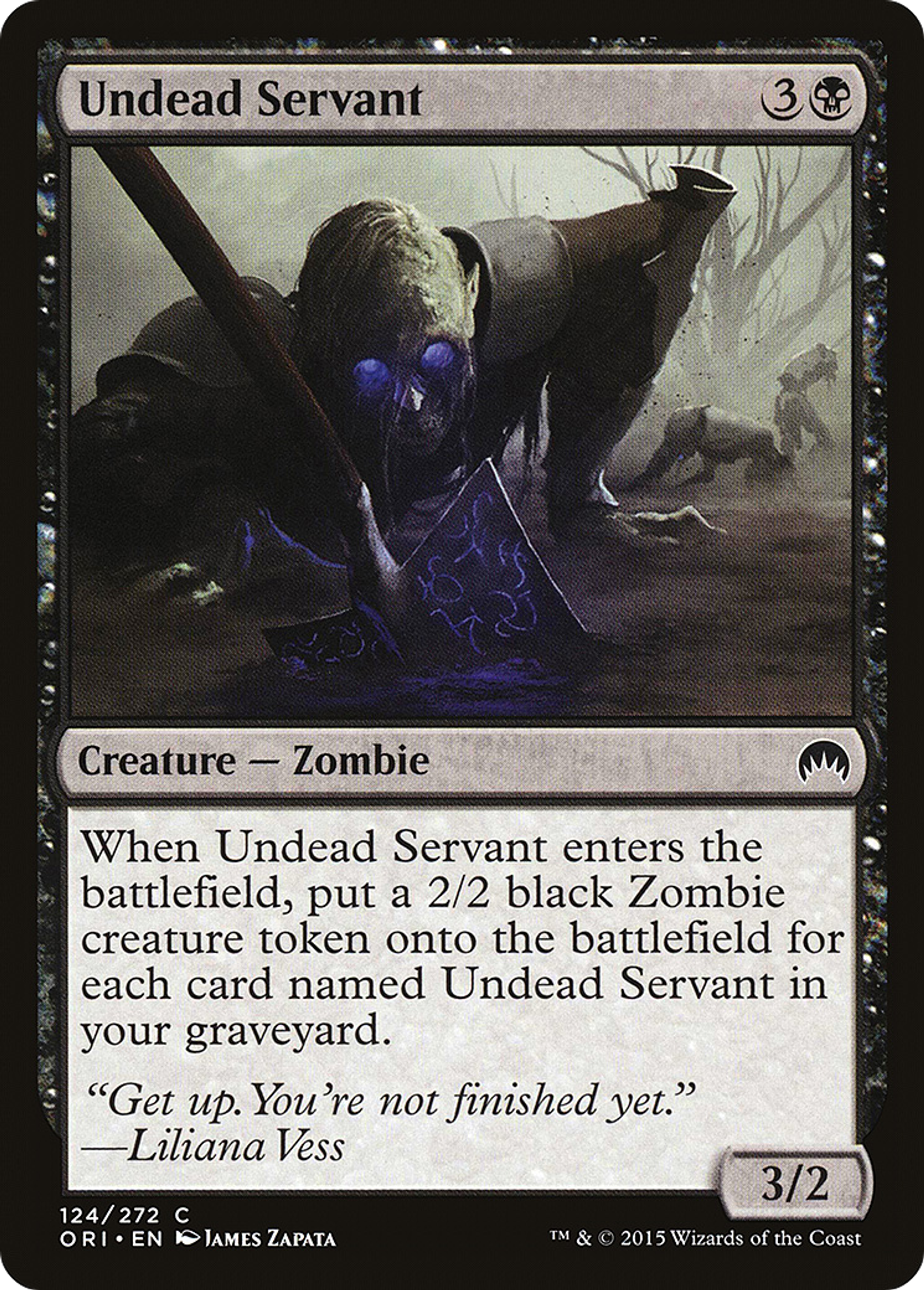 Undead Servant — Magic Origins — Magic: The Gathering