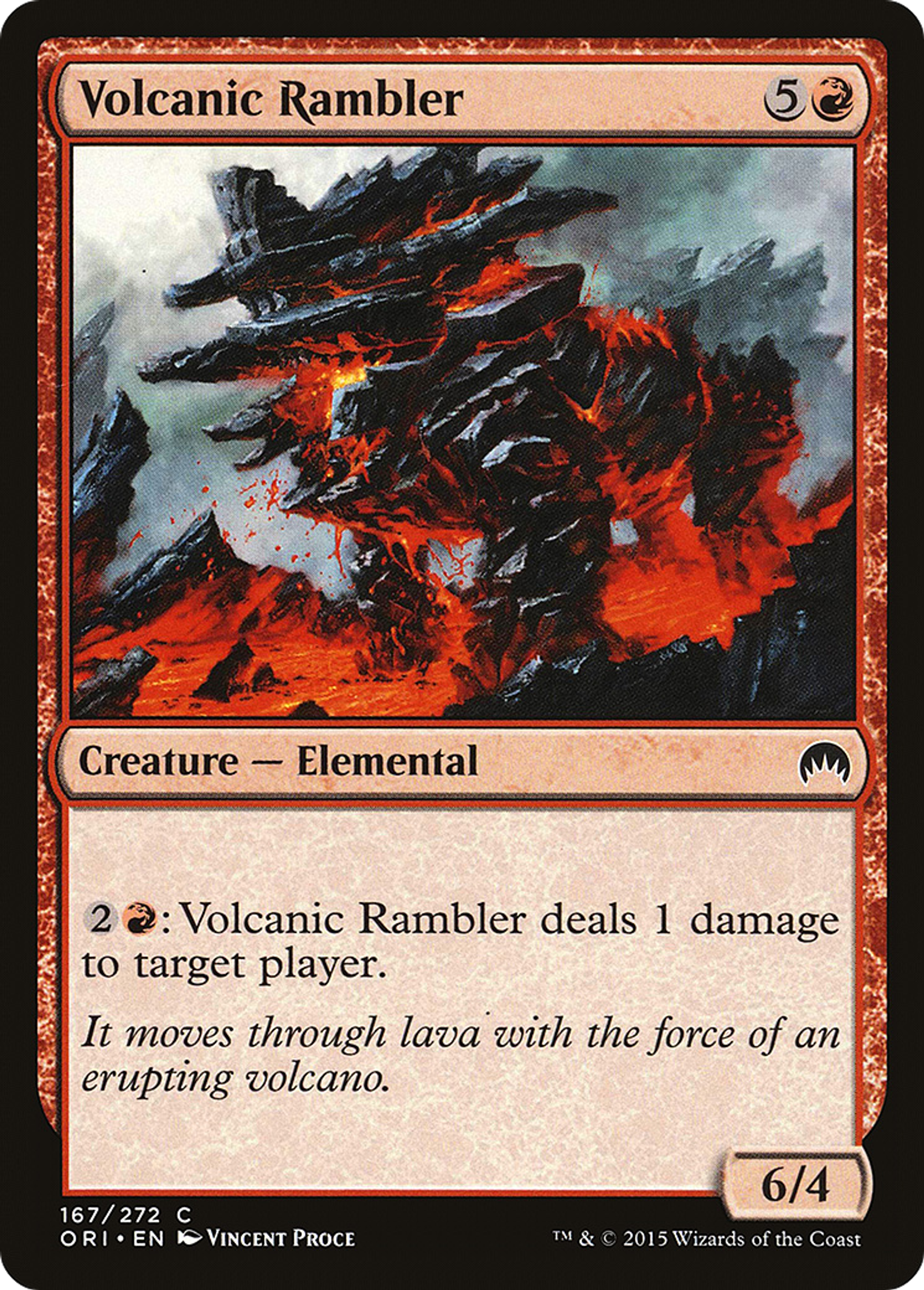Volcanic Rambler — Magic Origins — Magic: The Gathering