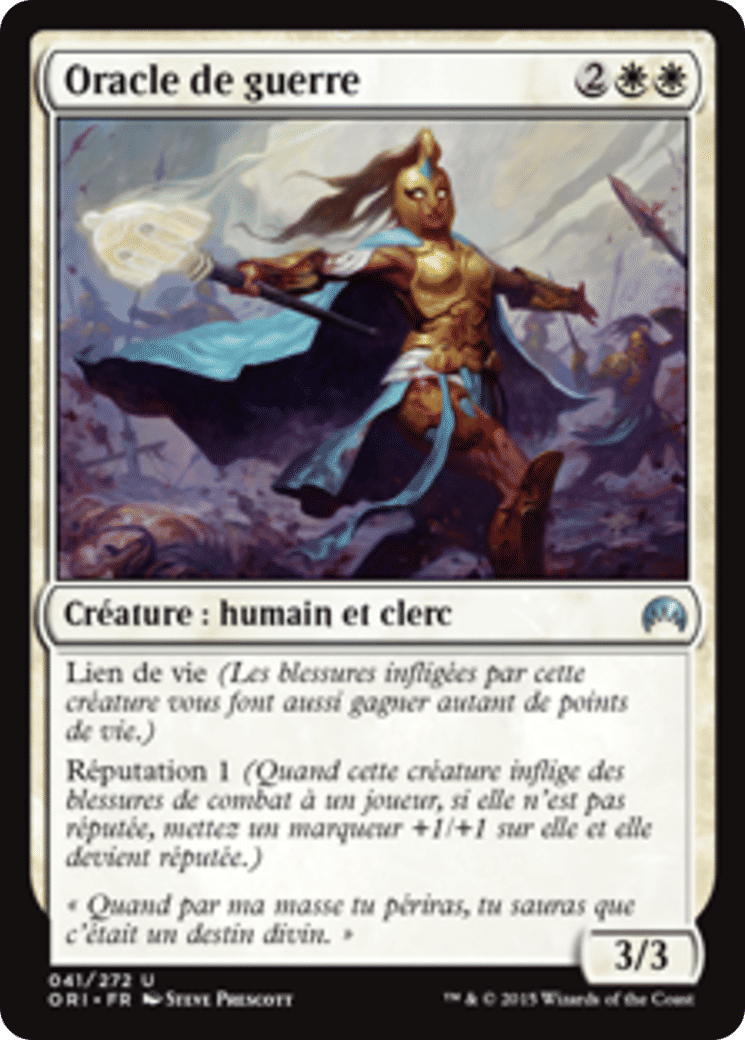 Oracle de guerre — Magic Origins — Magic: The Gathering