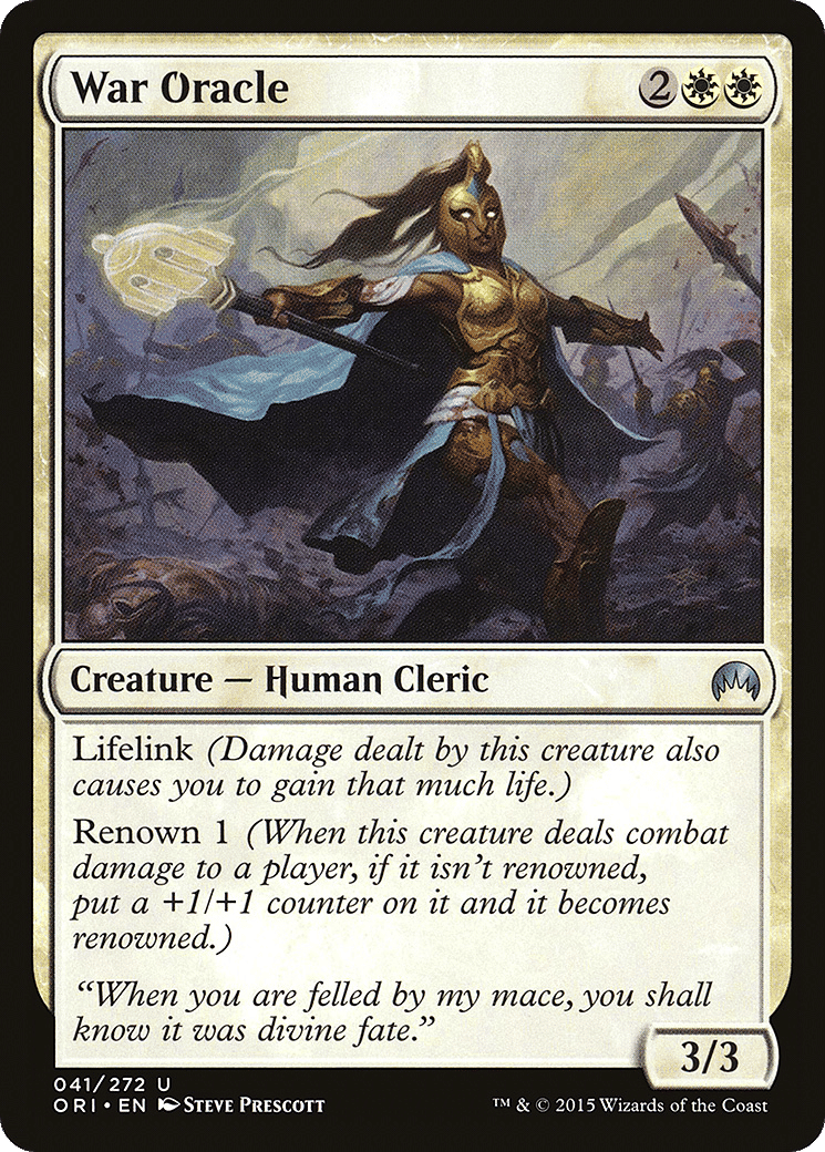 War Oracle — Magic Origins — Magic: The Gathering
