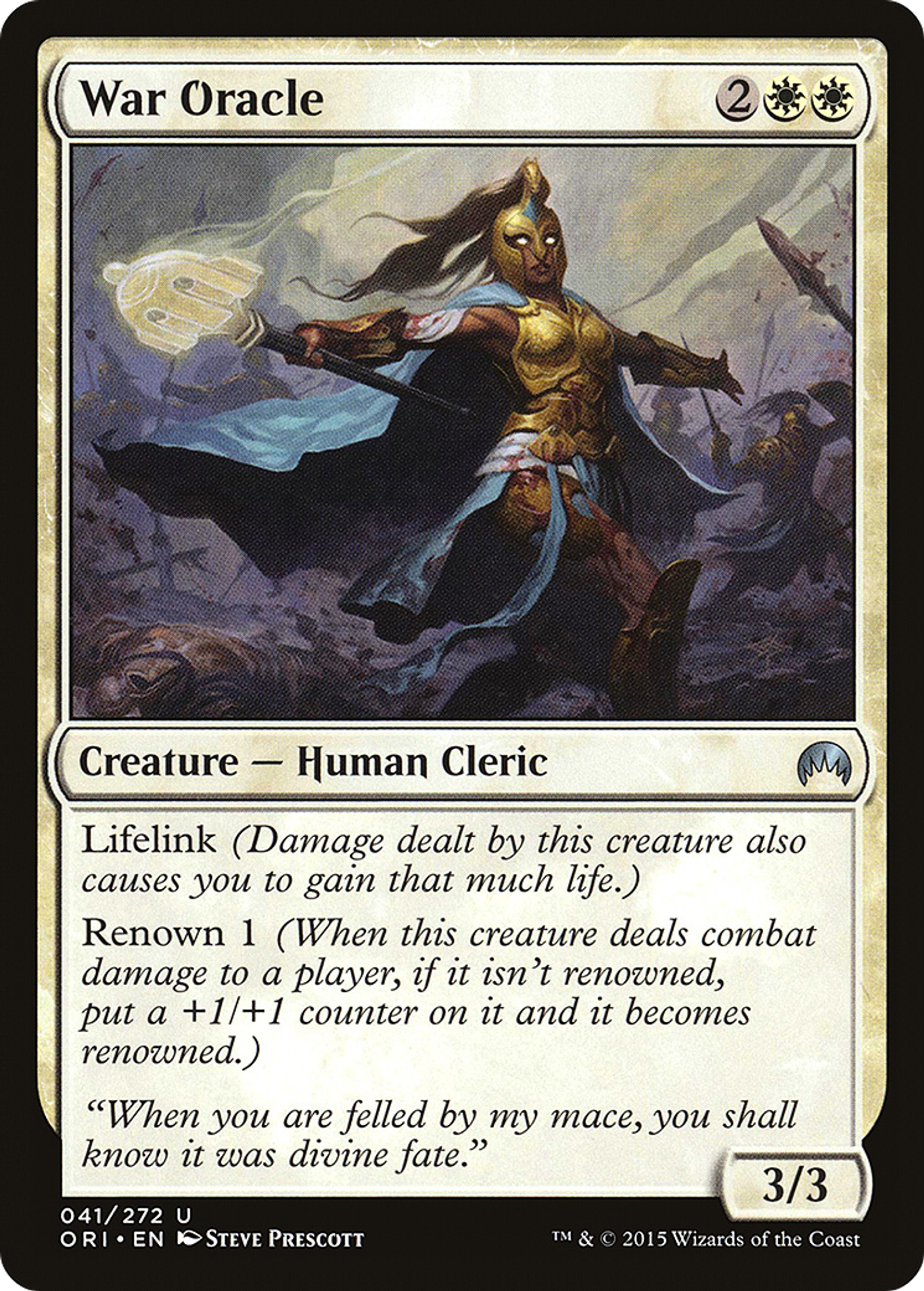 War Oracle — Magic Origins — Magic: The Gathering