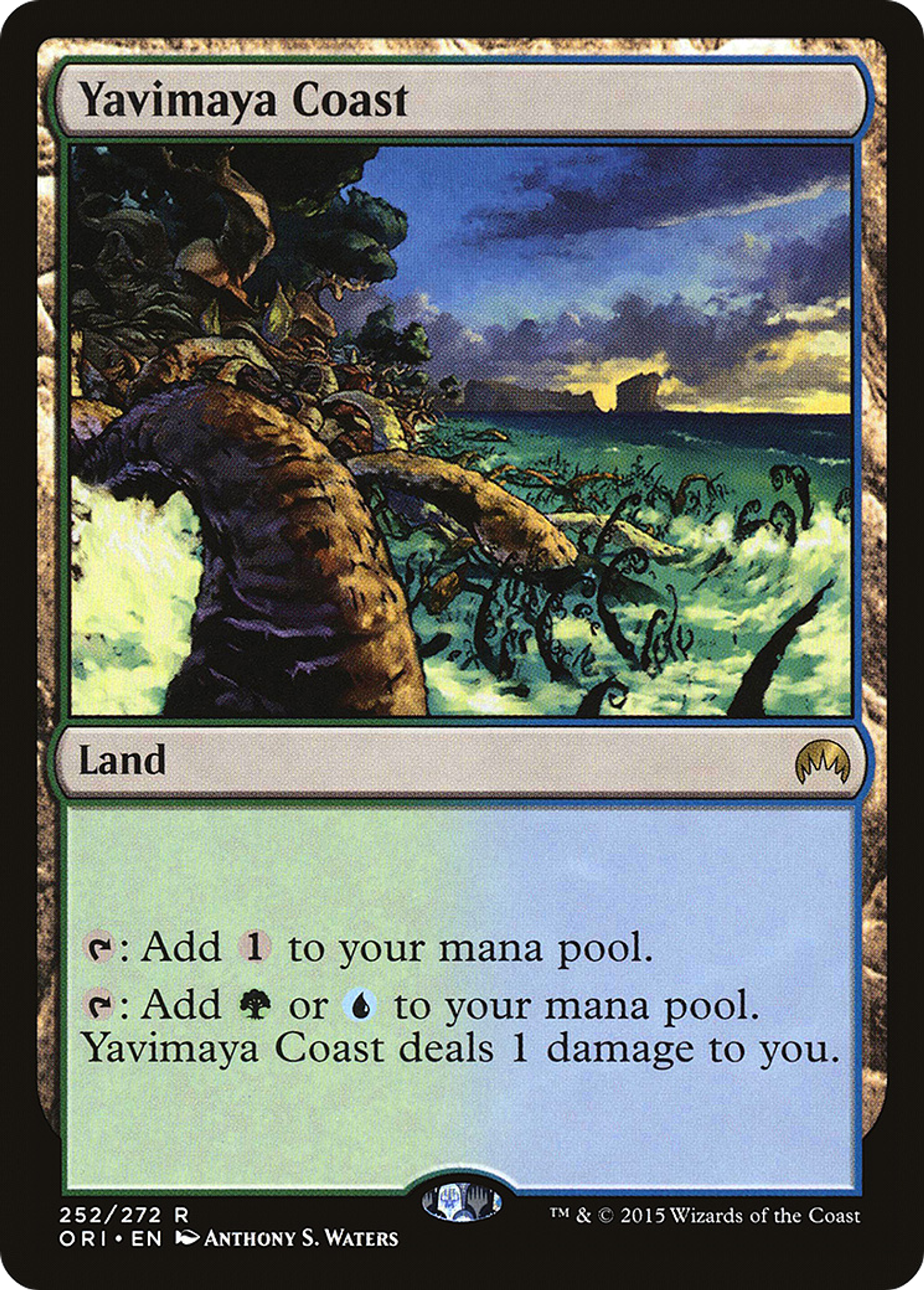 Yavimaya Coast — Magic Origins — Magic: The Gathering