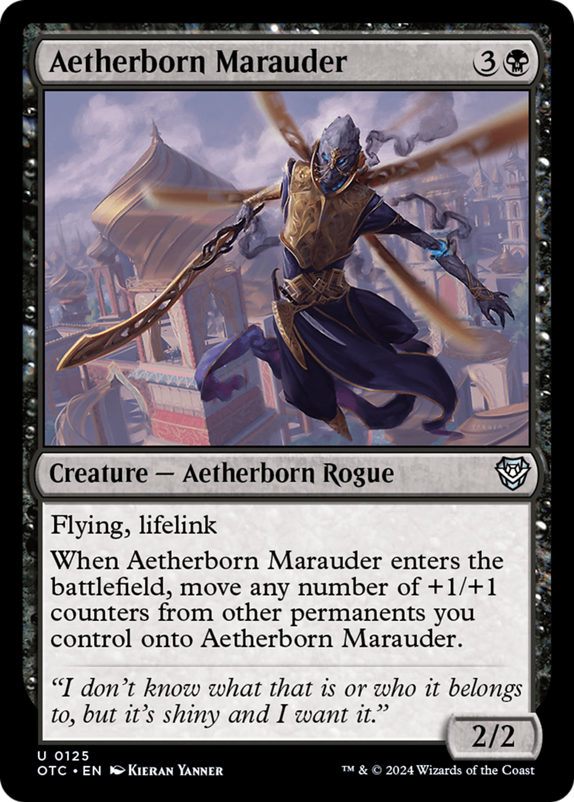 Maraudeur éthérien — Outlaws of Thunder Junction Commander — Magic: The Gathering