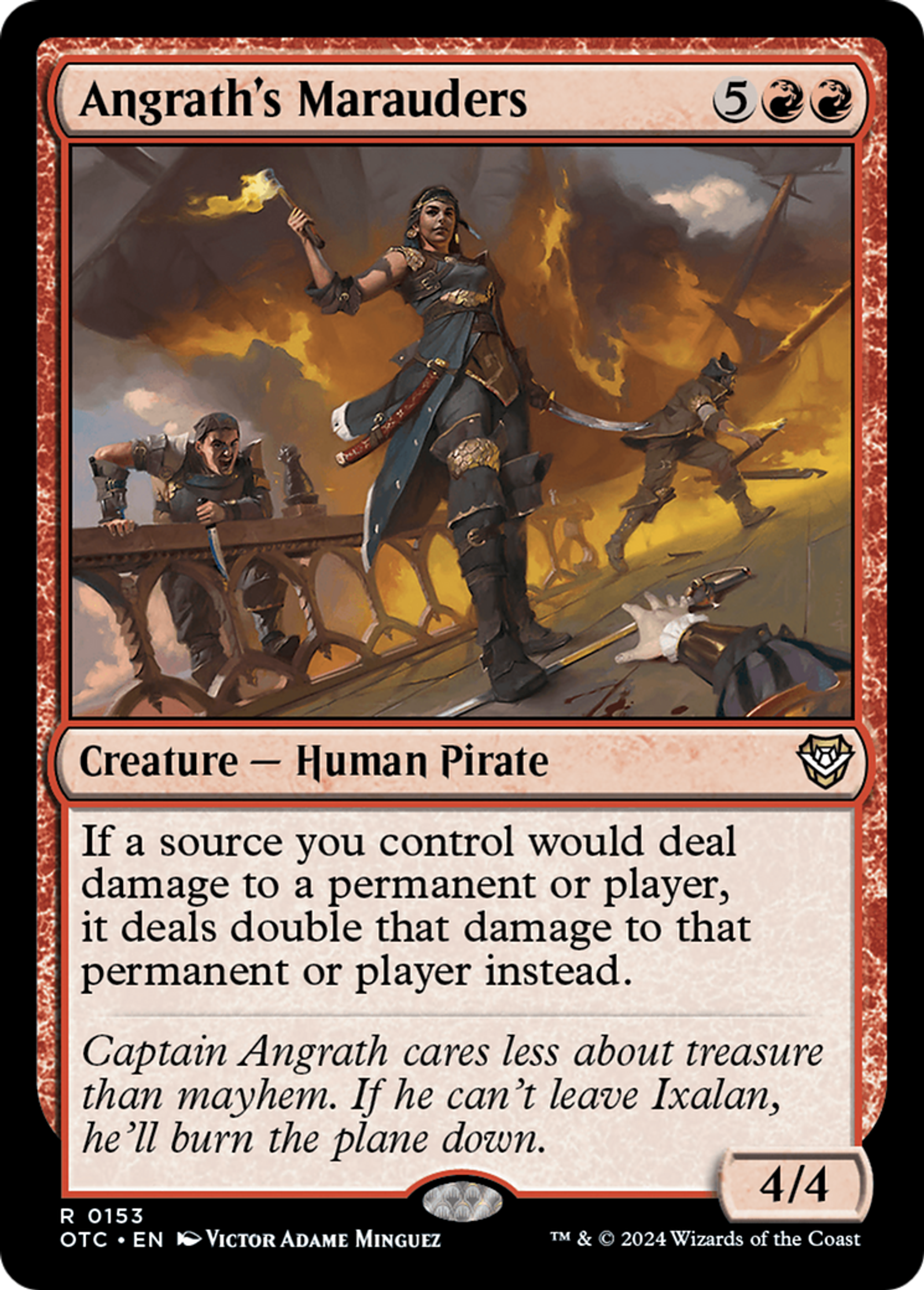 Maraudeurs d'Angrath — Outlaws of Thunder Junction Commander — Magic: The Gathering