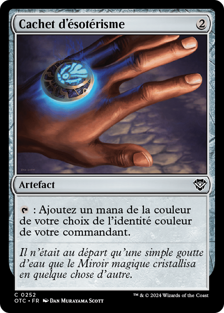 Cachet d'ésotérisme — Outlaws of Thunder Junction Commander — Magic: The Gathering