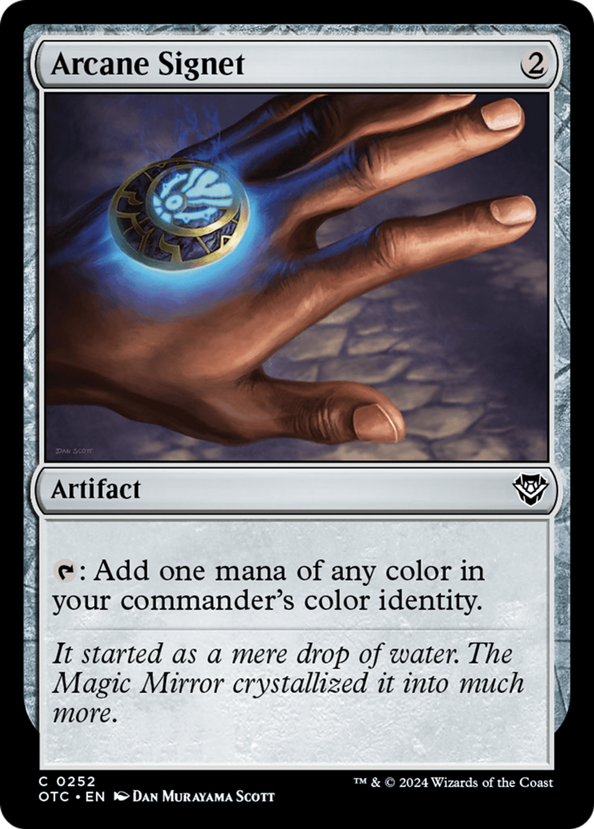 Cachet d'ésotérisme — Outlaws of Thunder Junction Commander — Magic: The Gathering